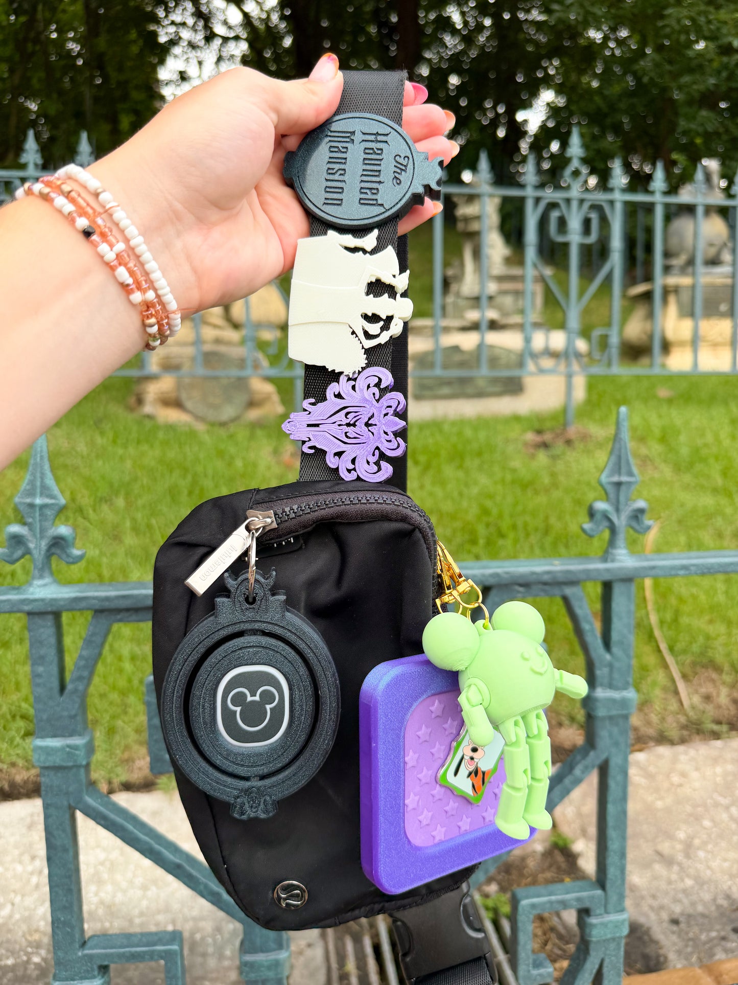Spinning Haunted Mansion Magic Band Buddy