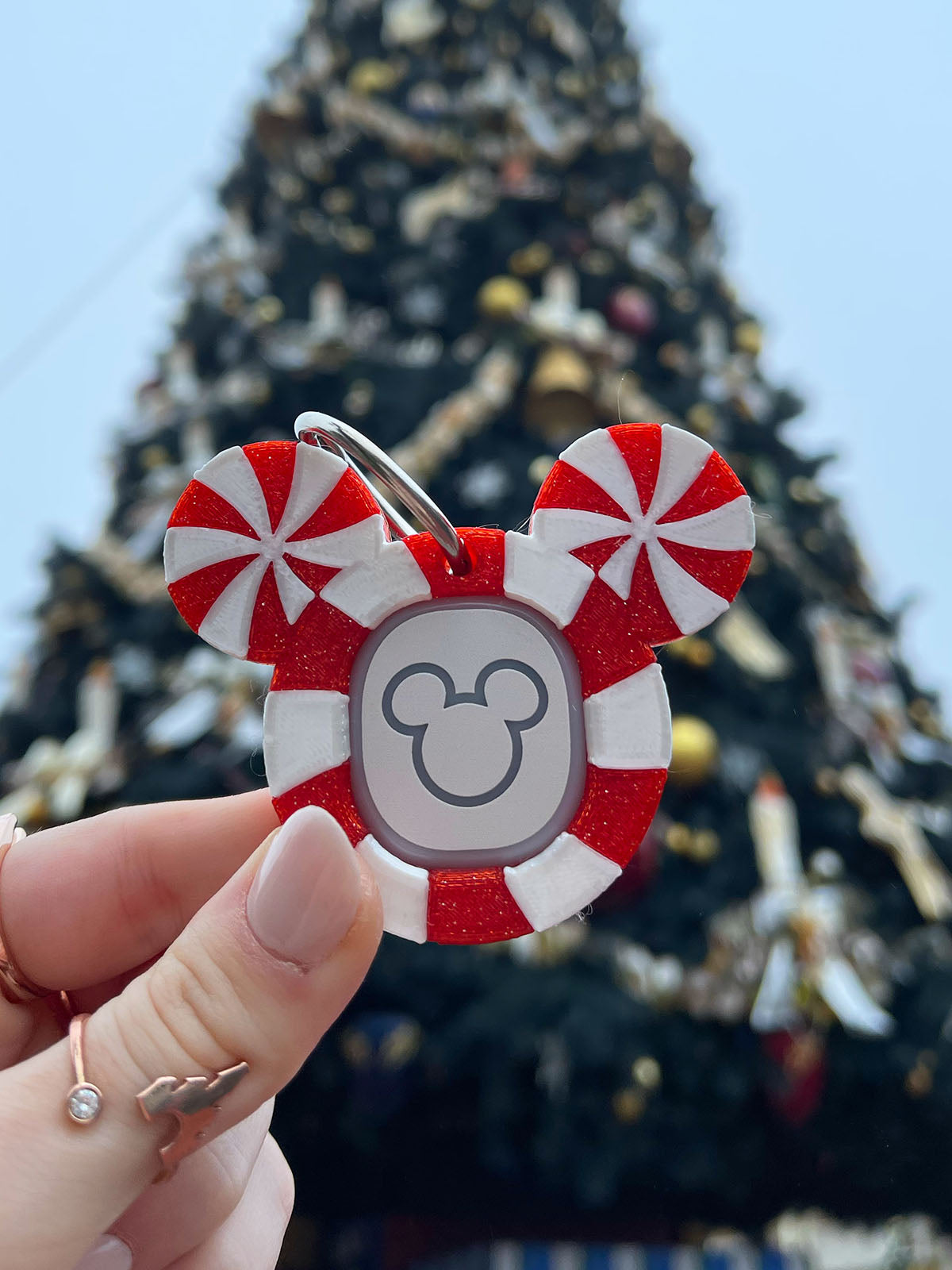 Peppermint Swirl Magic Band Buddy