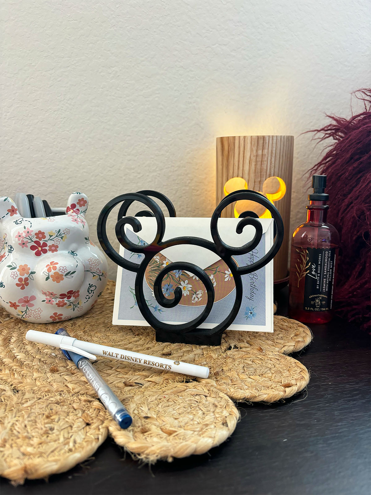 Classic Mouse Napkin Holder / Desk File Organizer