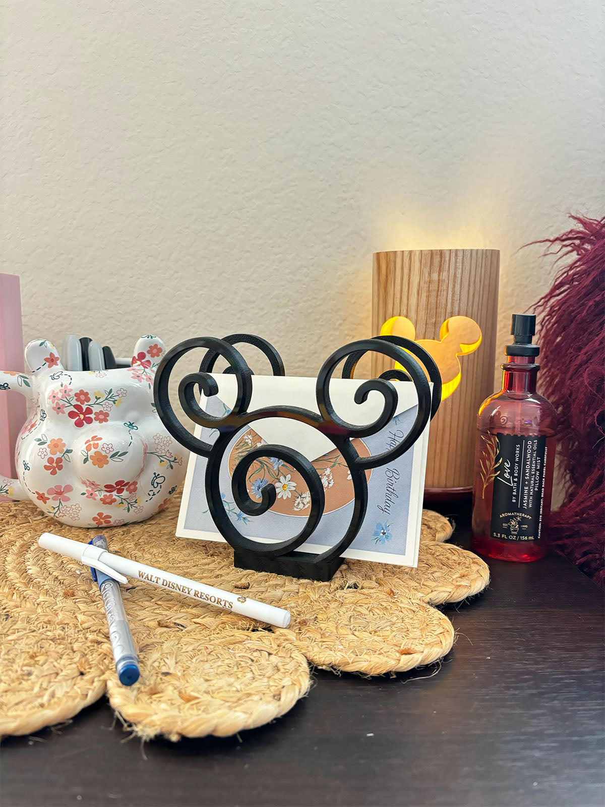 Classic Mouse Napkin Holder / Desk File Organizer