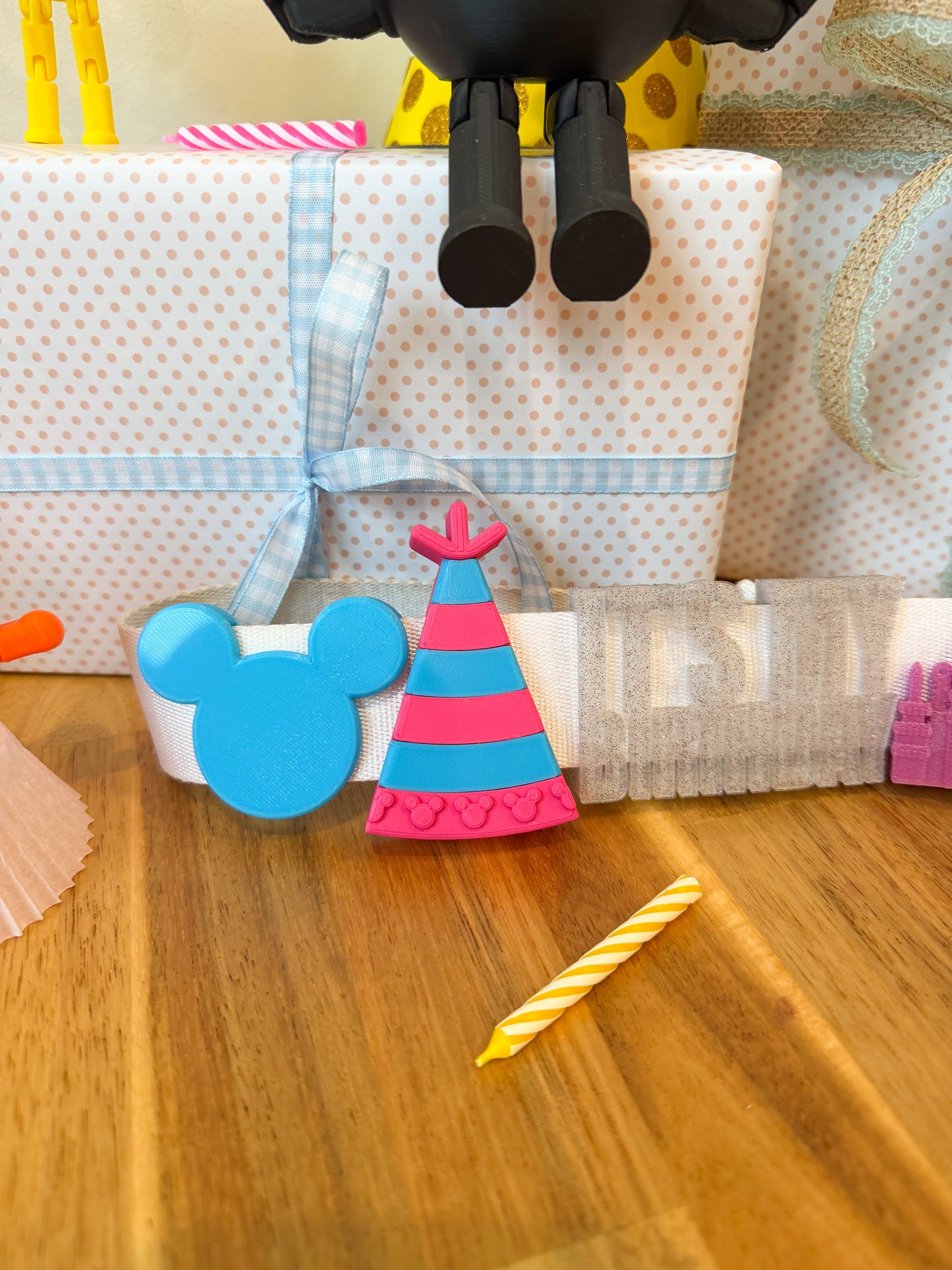Party Hat Belt and Bag Charm