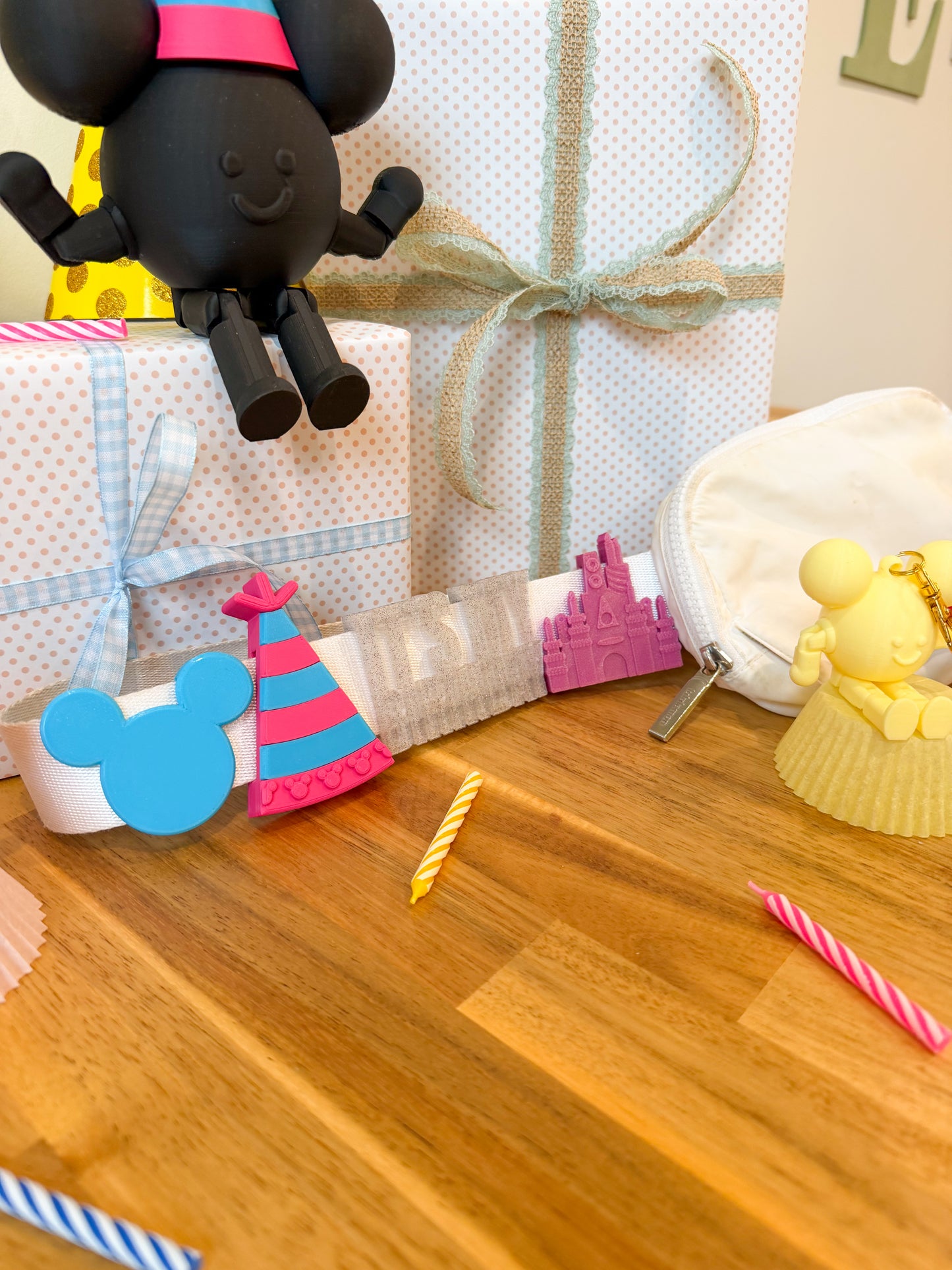 Party Hat Belt and Bag Charm