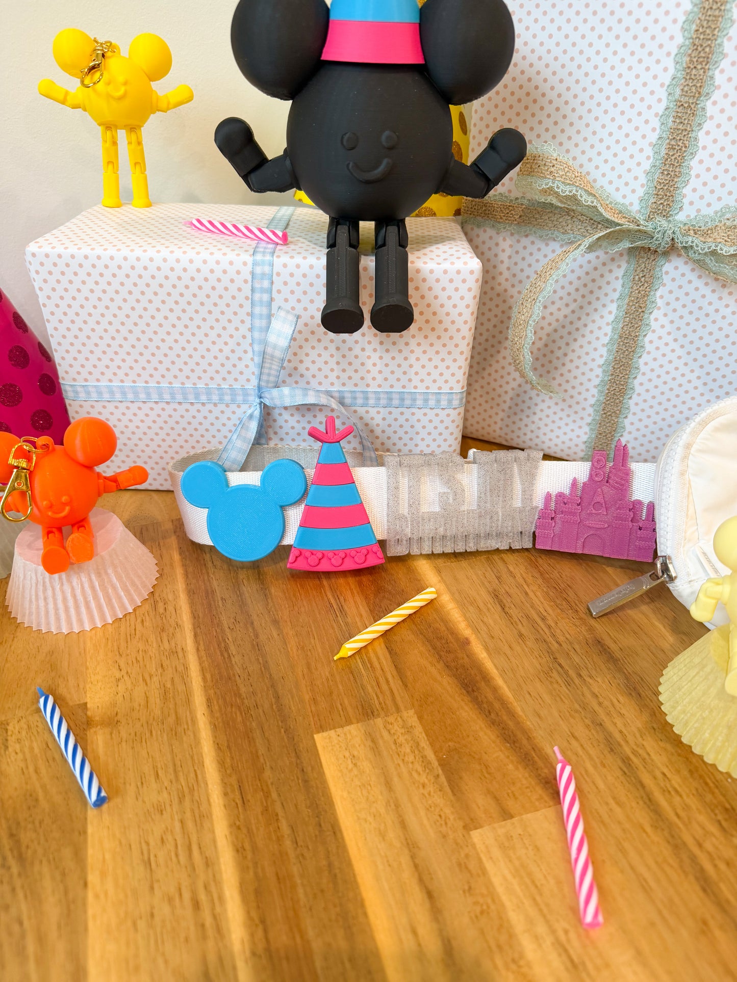 Party Hat Belt and Bag Charm