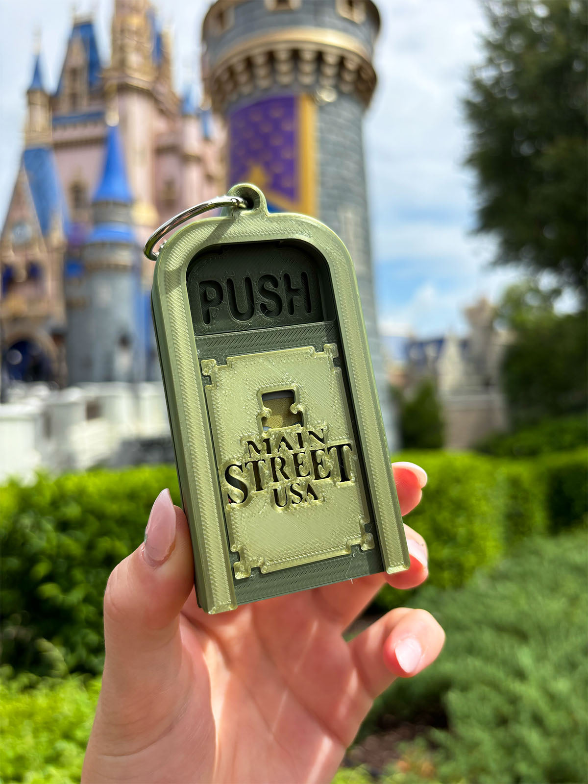 Main Street Trash Can Magic Band Buddy