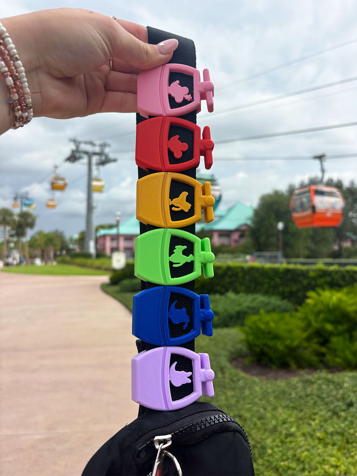 Skyliner Belt and Bag Charms