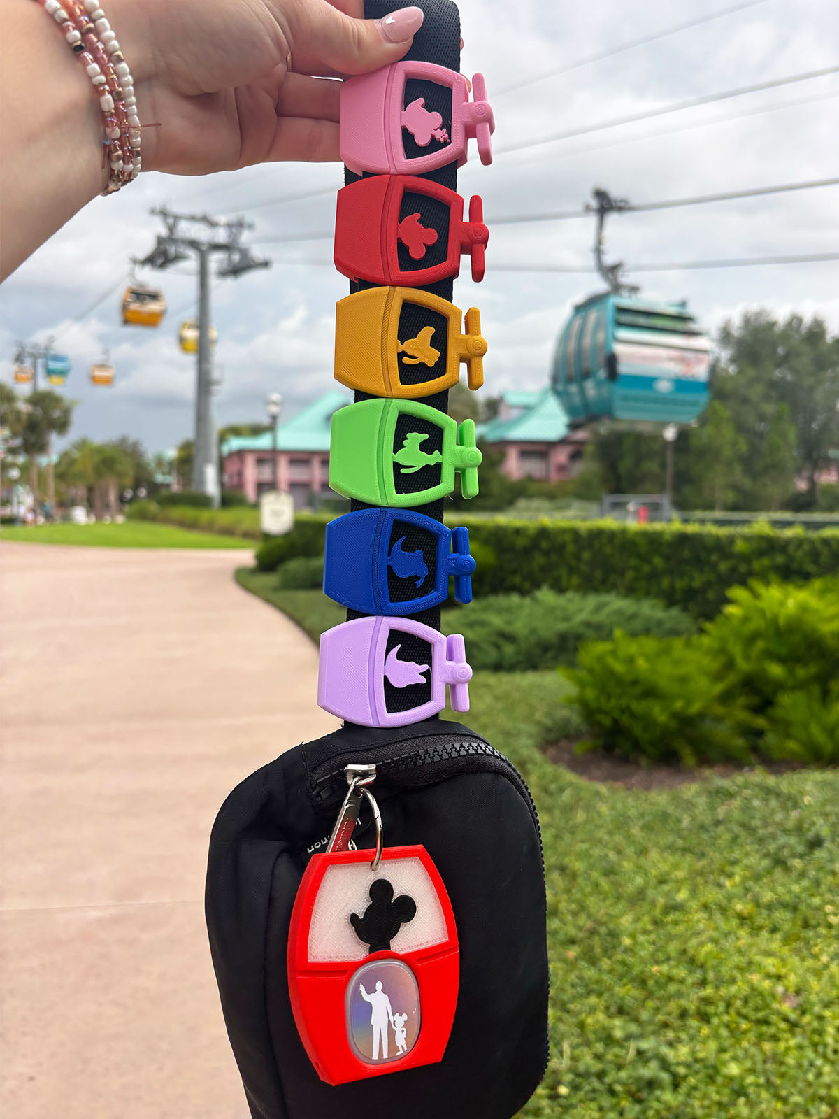 Skyliner Belt and Bag Charms