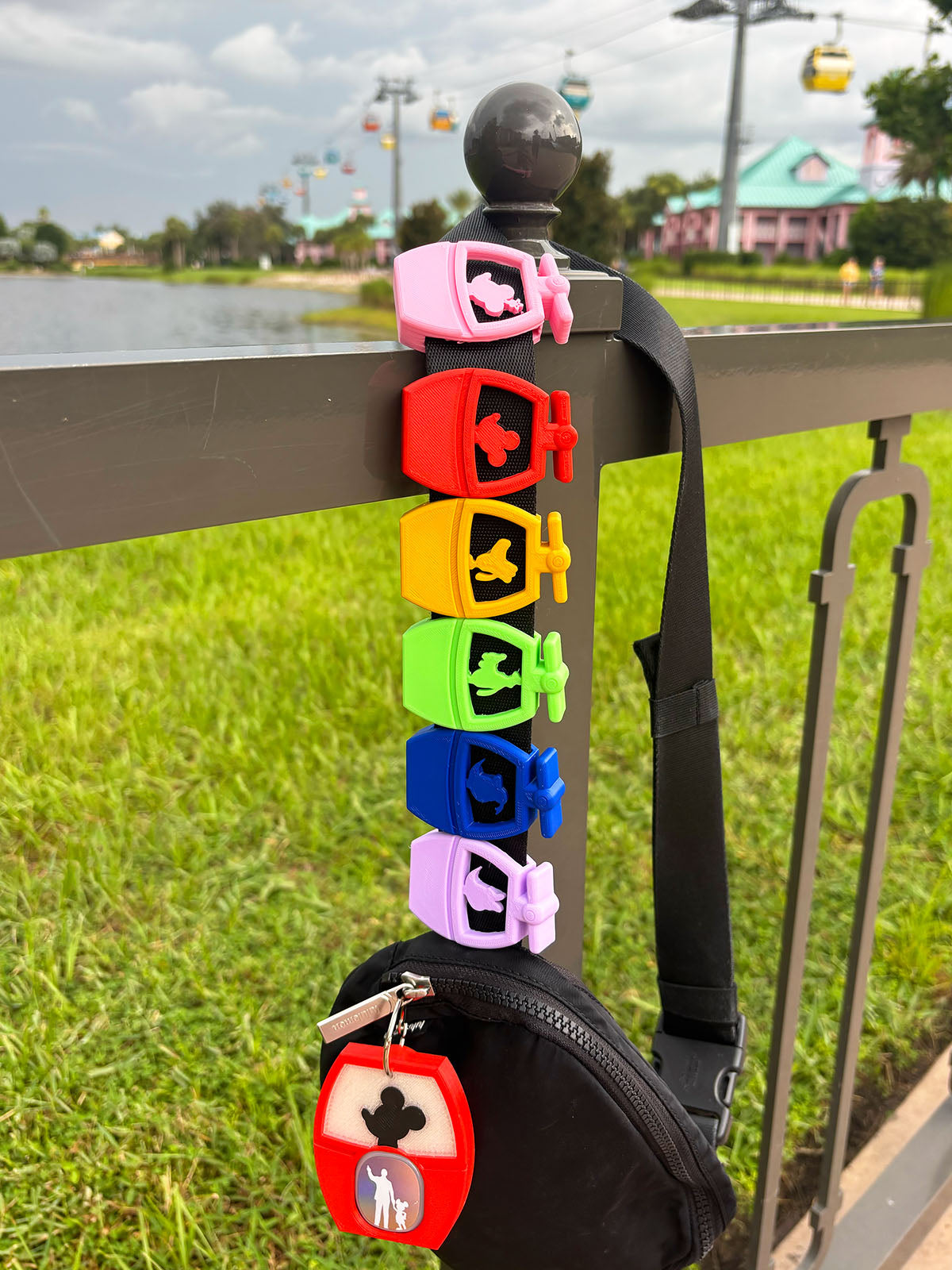 Skyliner Belt and Bag Charms