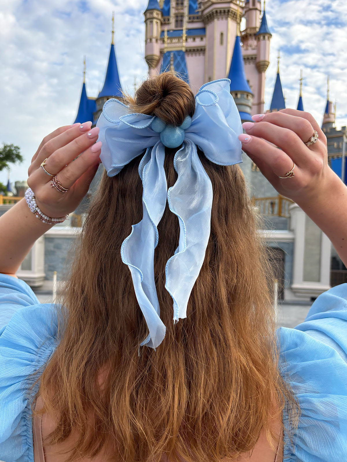 Do As Dreamers Do Midnight Princess Hair Bow