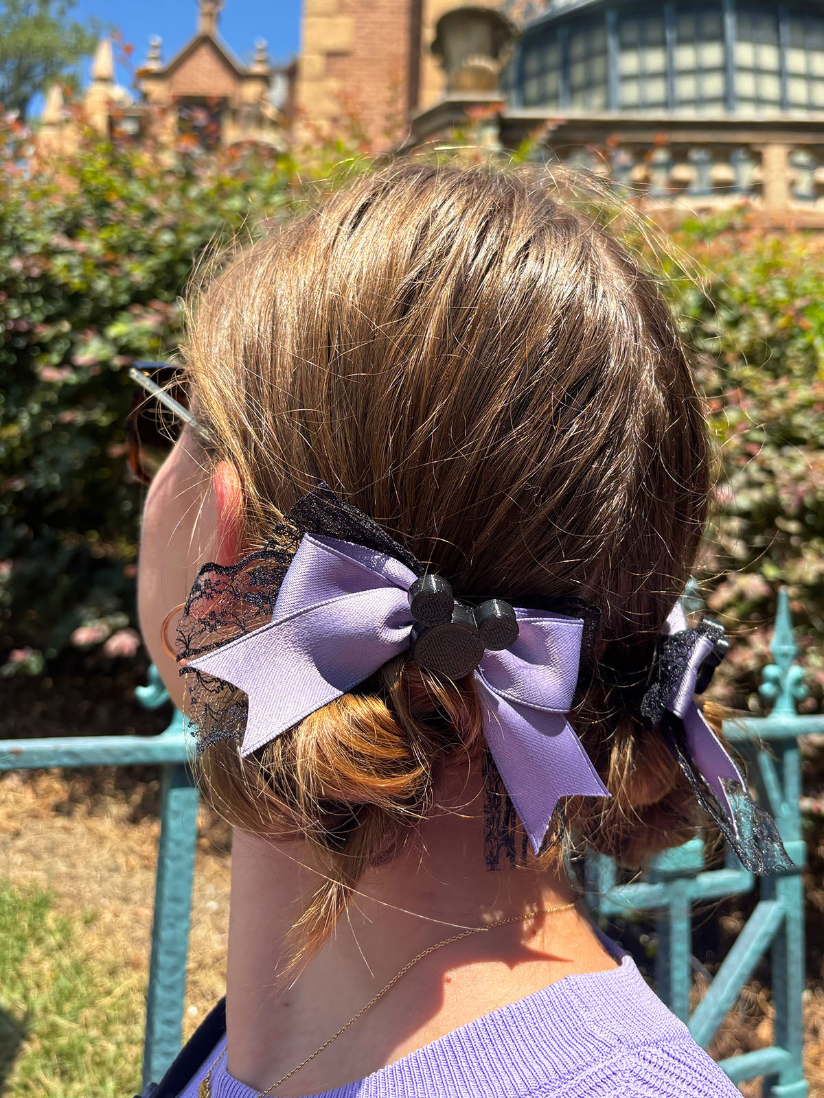 Mini Haunted Hair Bow