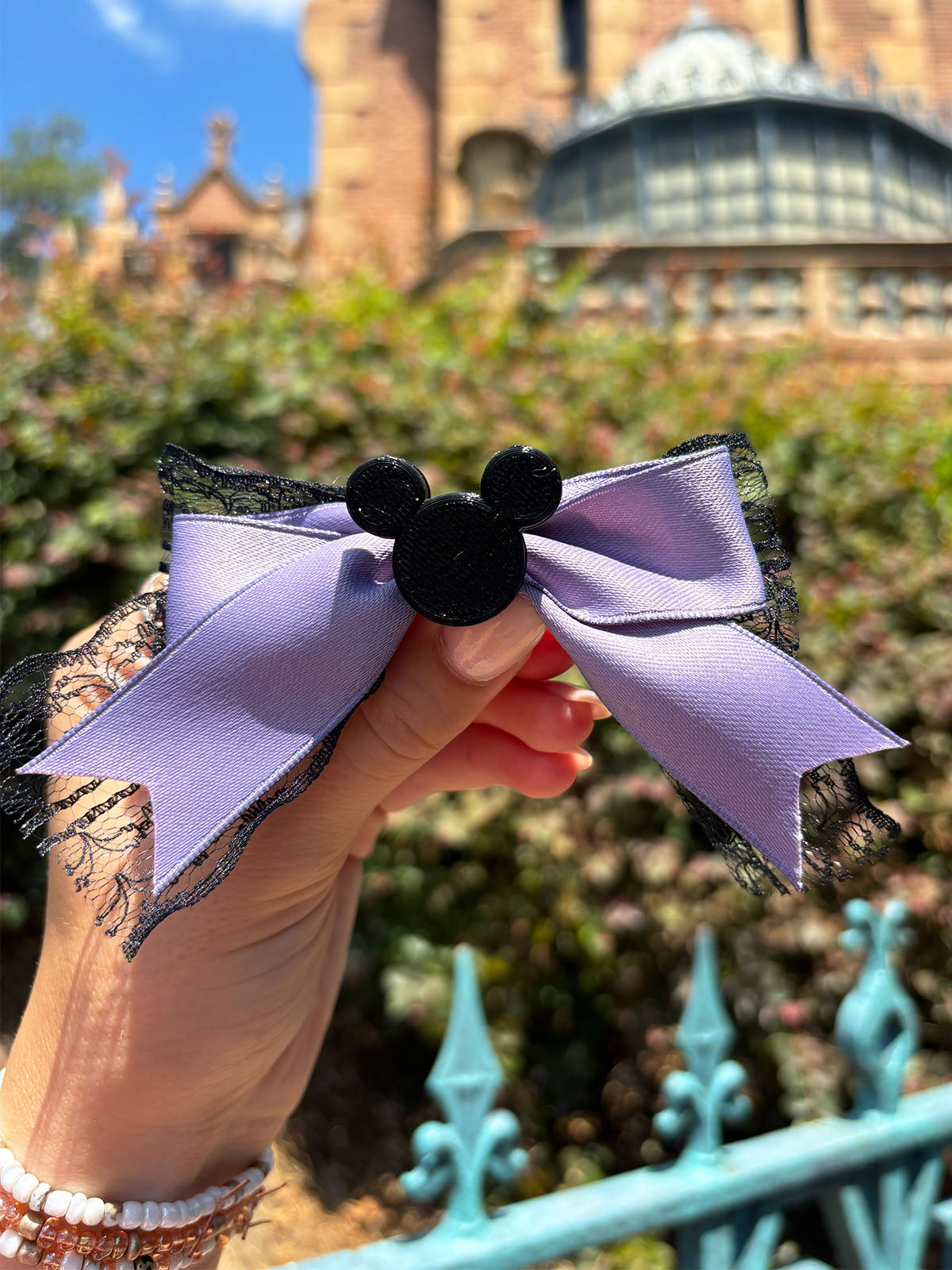 Mini Haunted Hair Bow