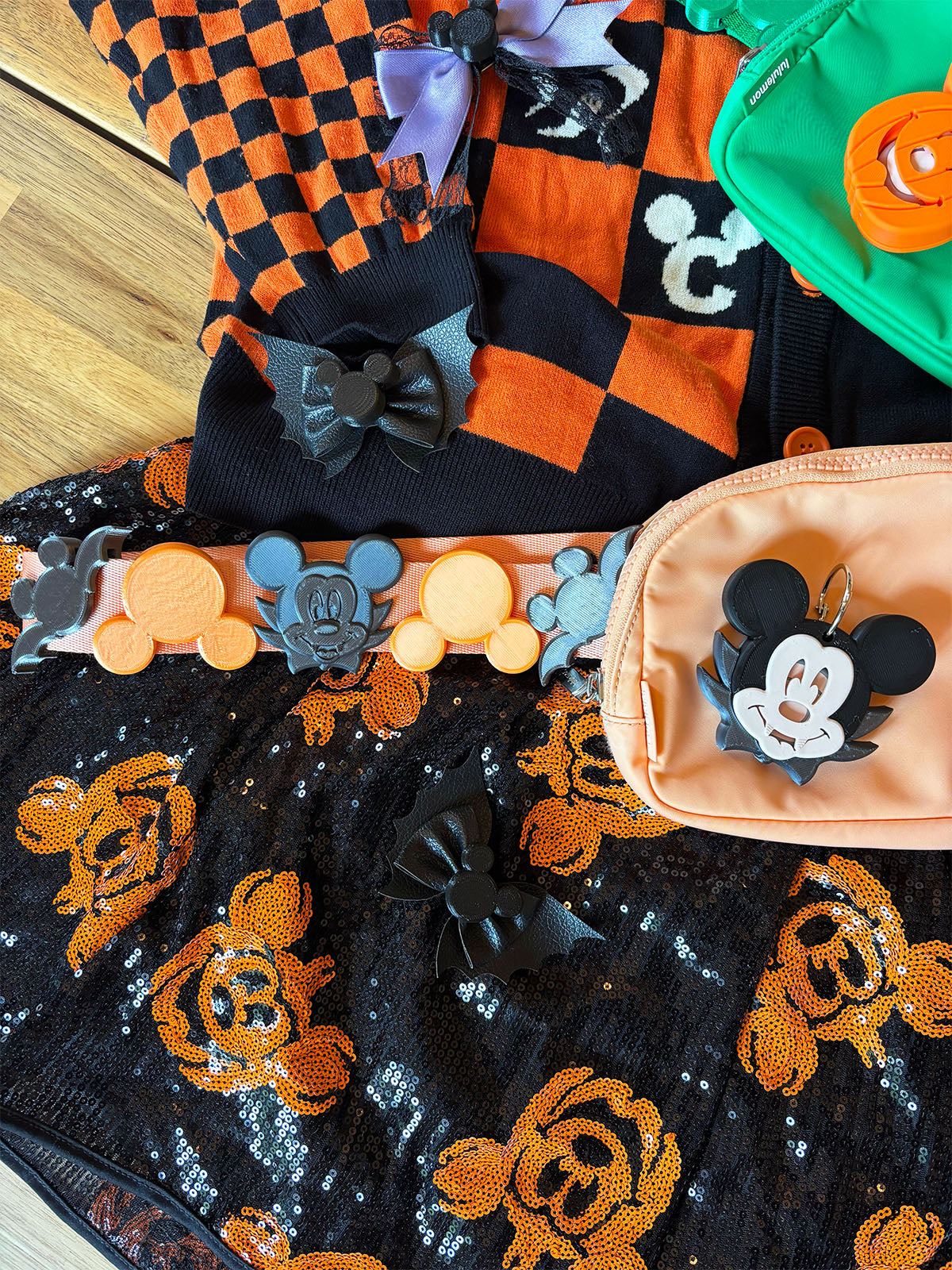 Vampire Mouse Belt and Bag Charm