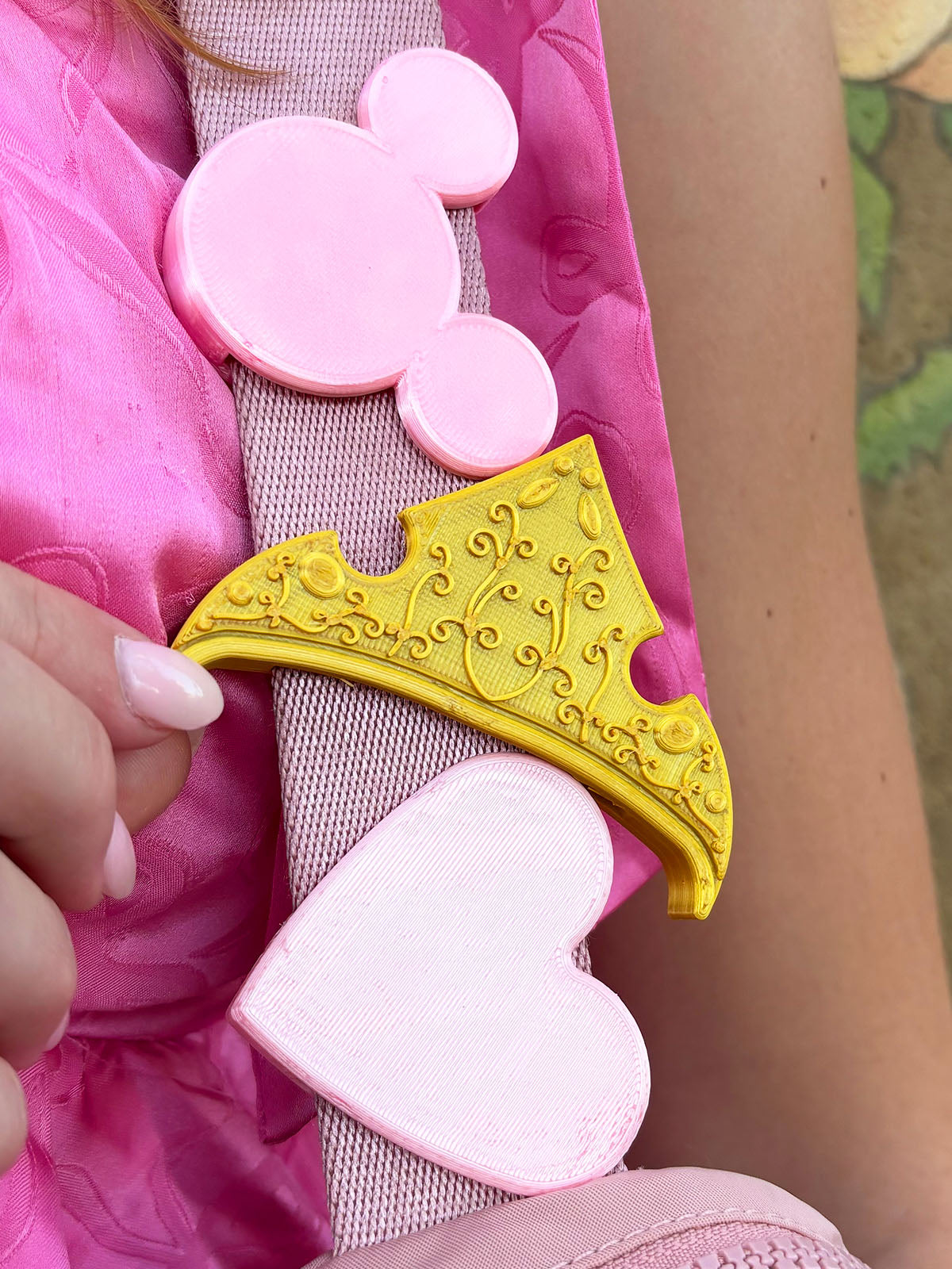 The Princesses Belt and Bag Charms