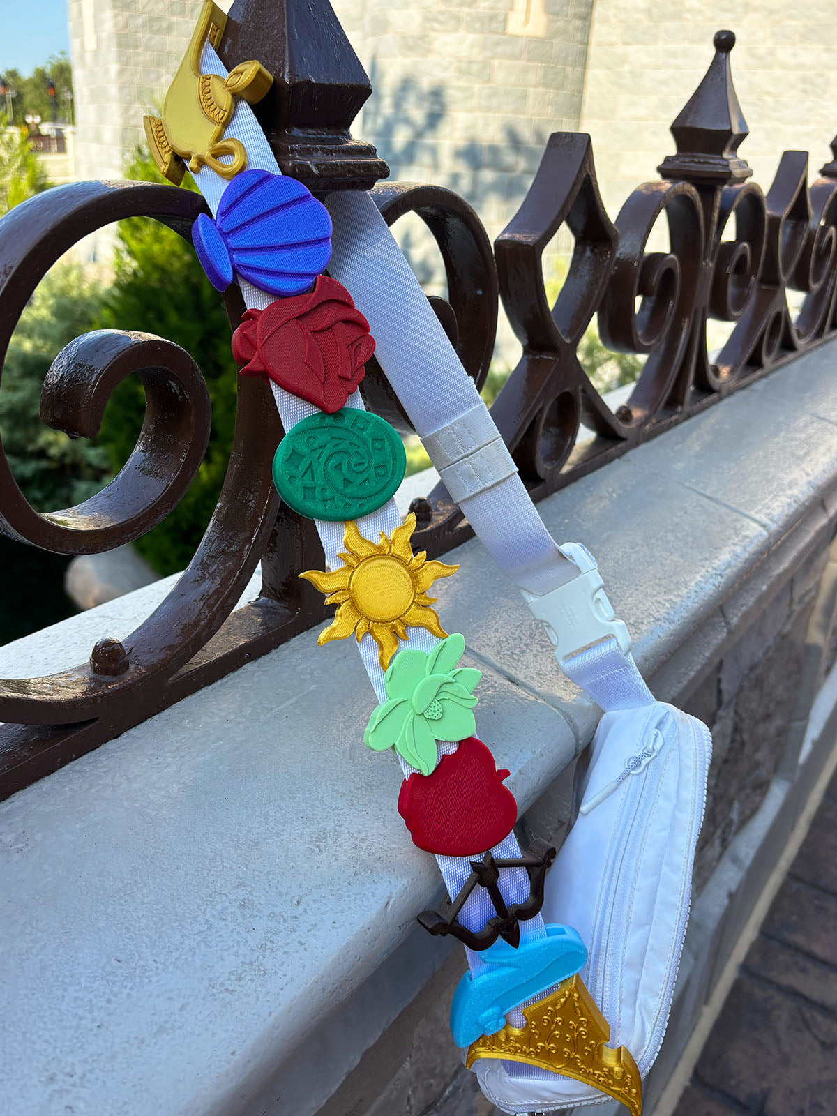 The Princesses Belt and Bag Charms