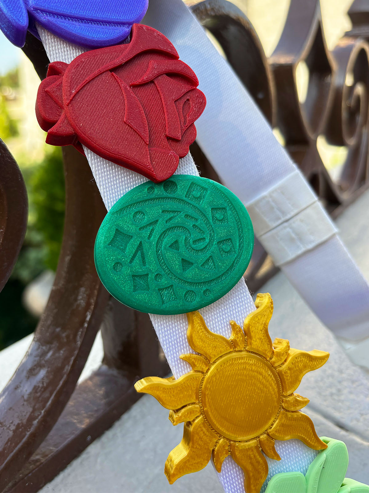 The Princesses Belt and Bag Charms