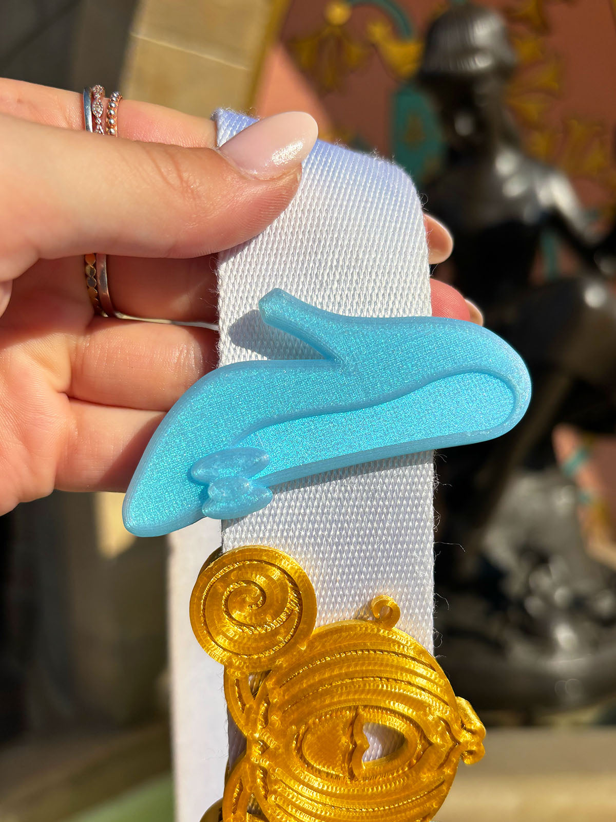 The Princesses Belt and Bag Charms