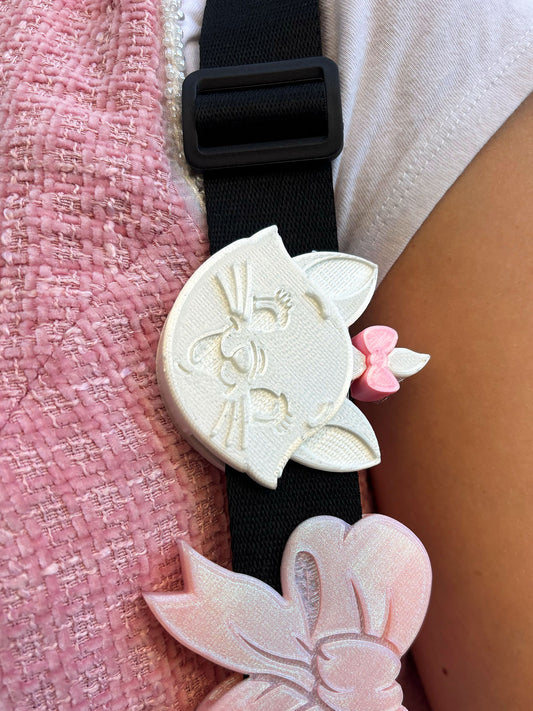 Sassy Kitten Belt and Bag Charm