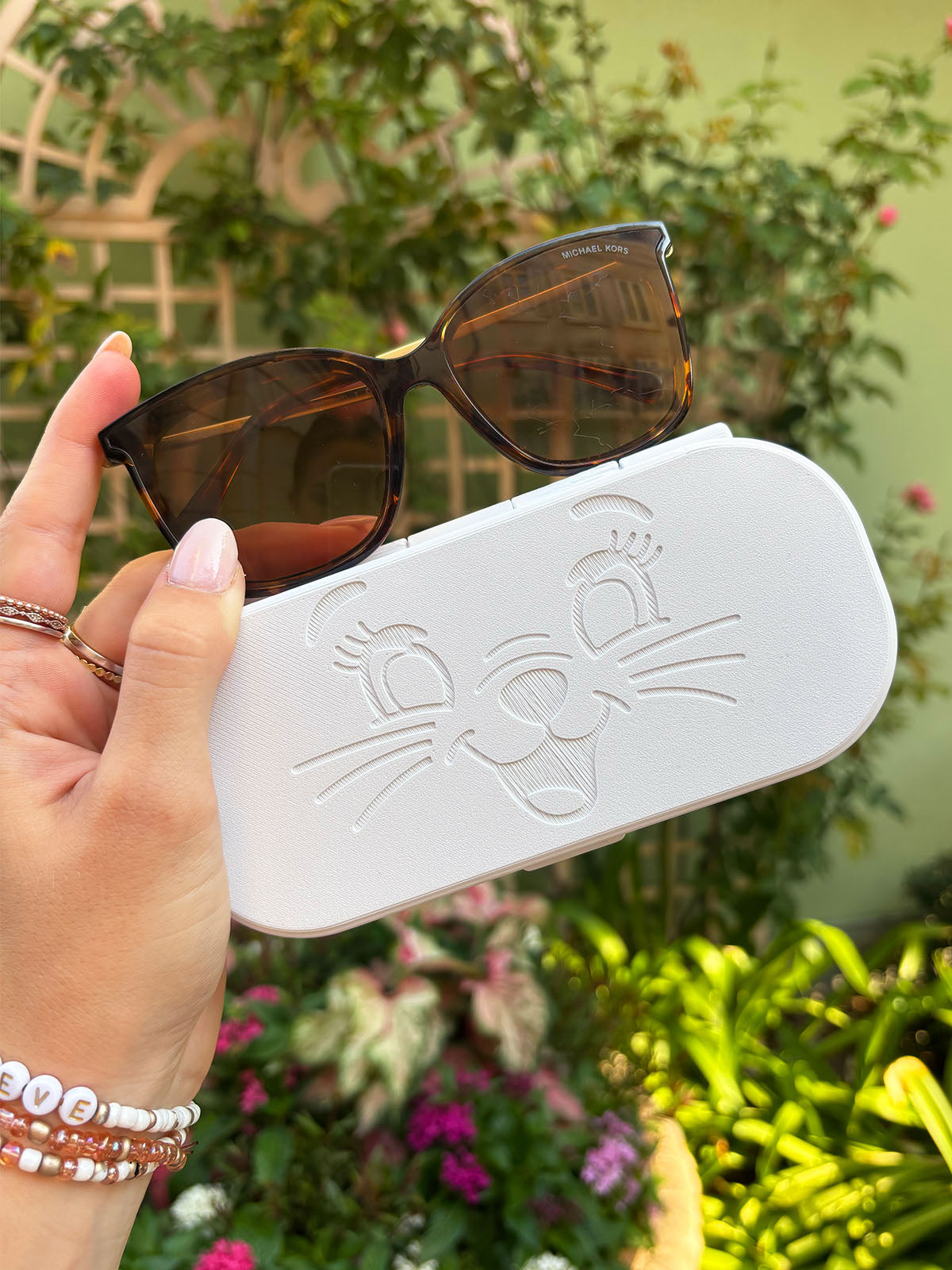 Sassy Kitten Glasses Case