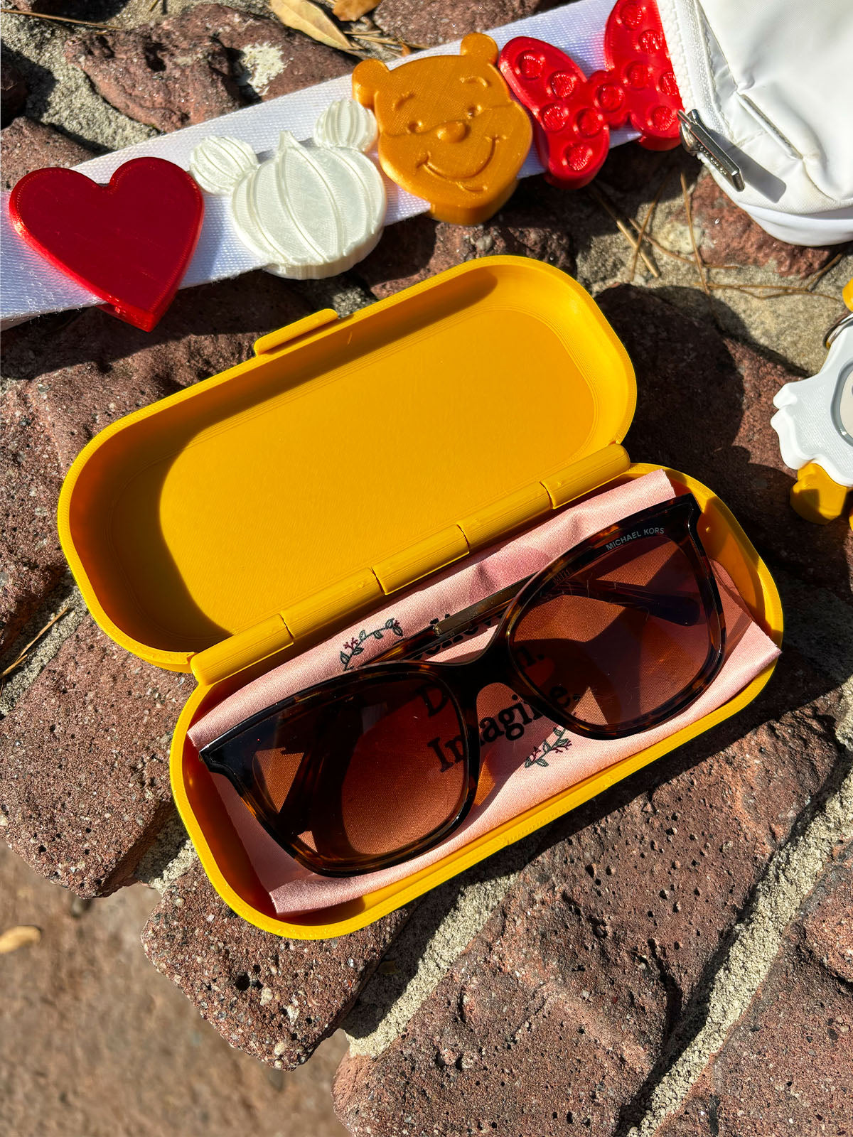 Silly Old Bear Glasses Case