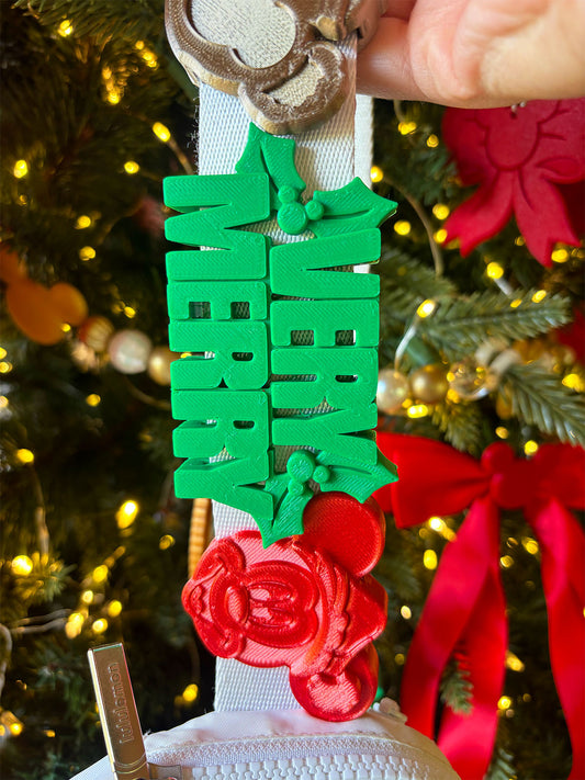 Very Merry Belt and Bag Charm