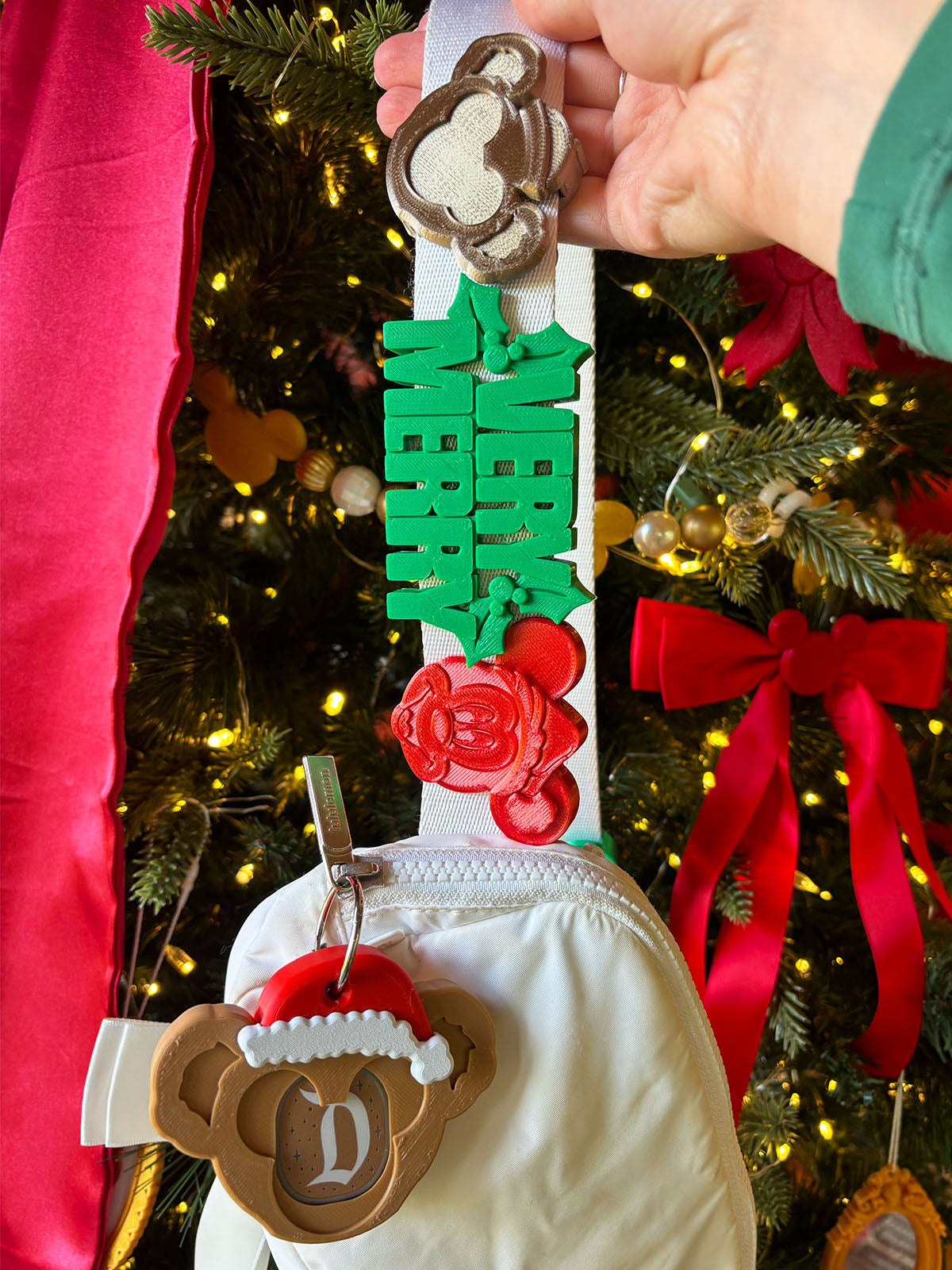 Very Merry Belt and Bag Charm
