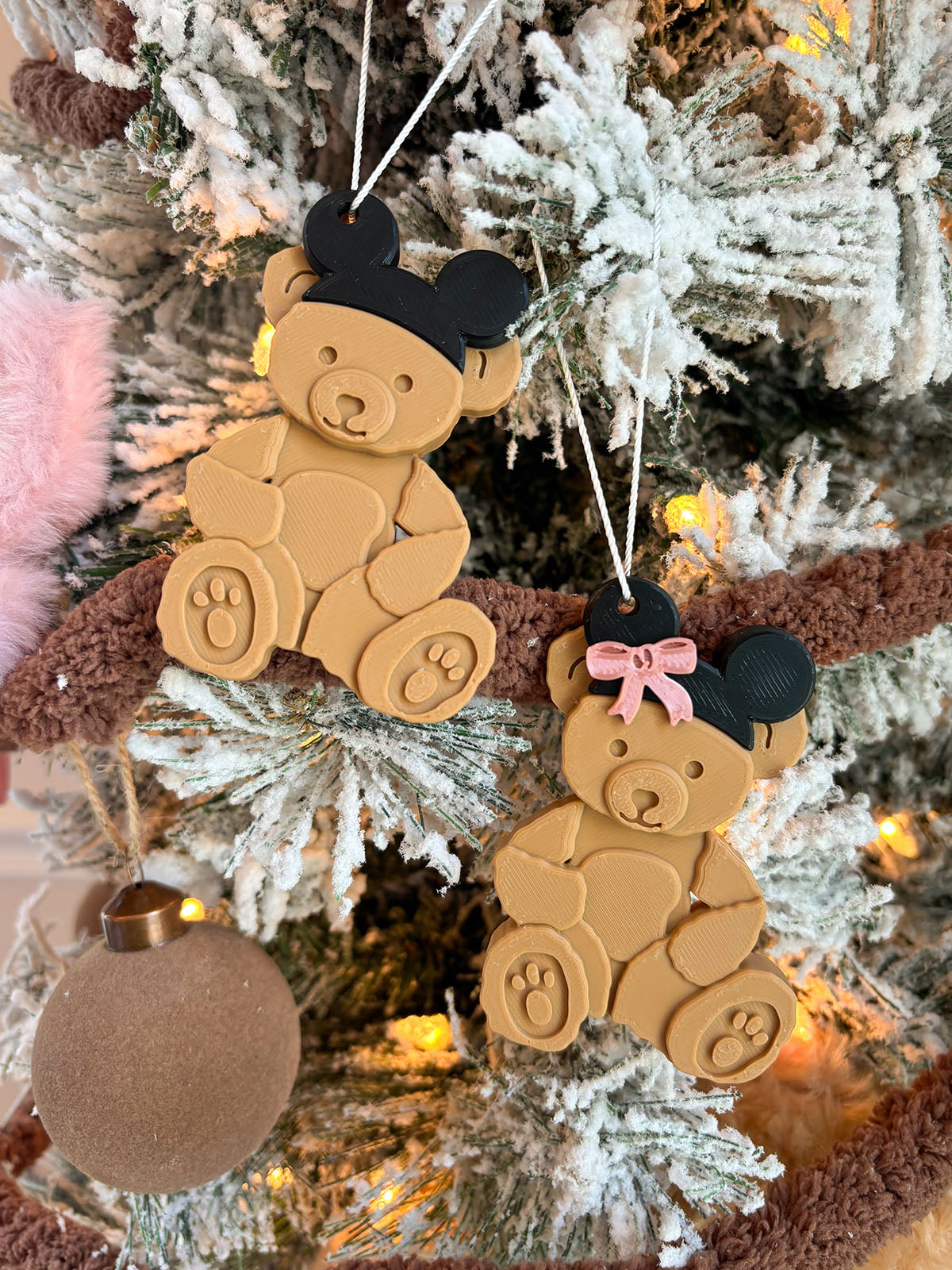 Magical Bear Ornaments