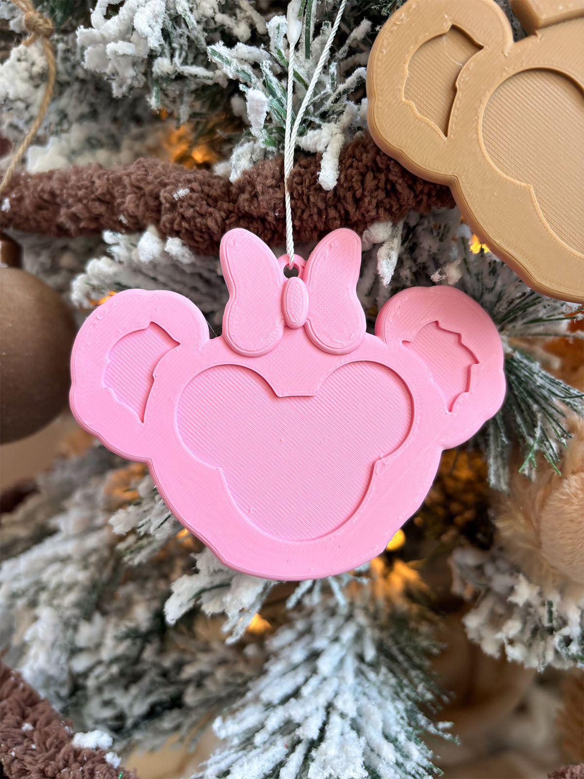 Mouse Teddy Bear Ornaments