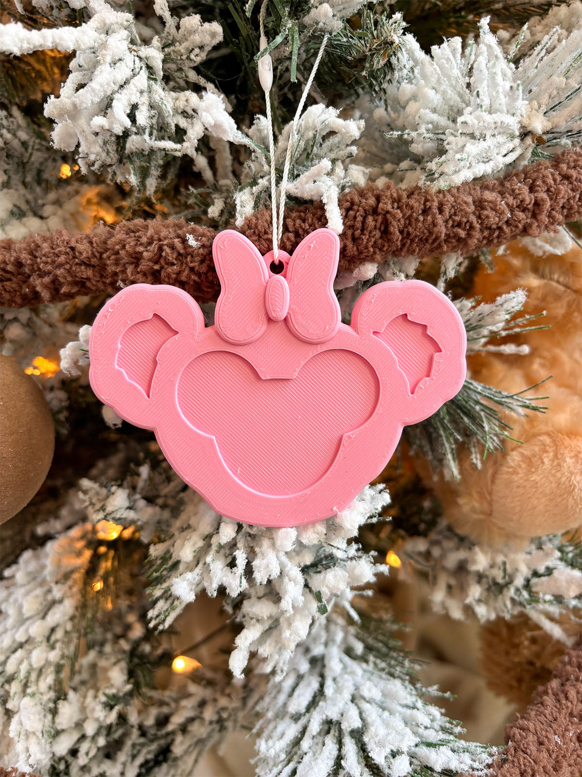 Mouse Teddy Bear Ornaments