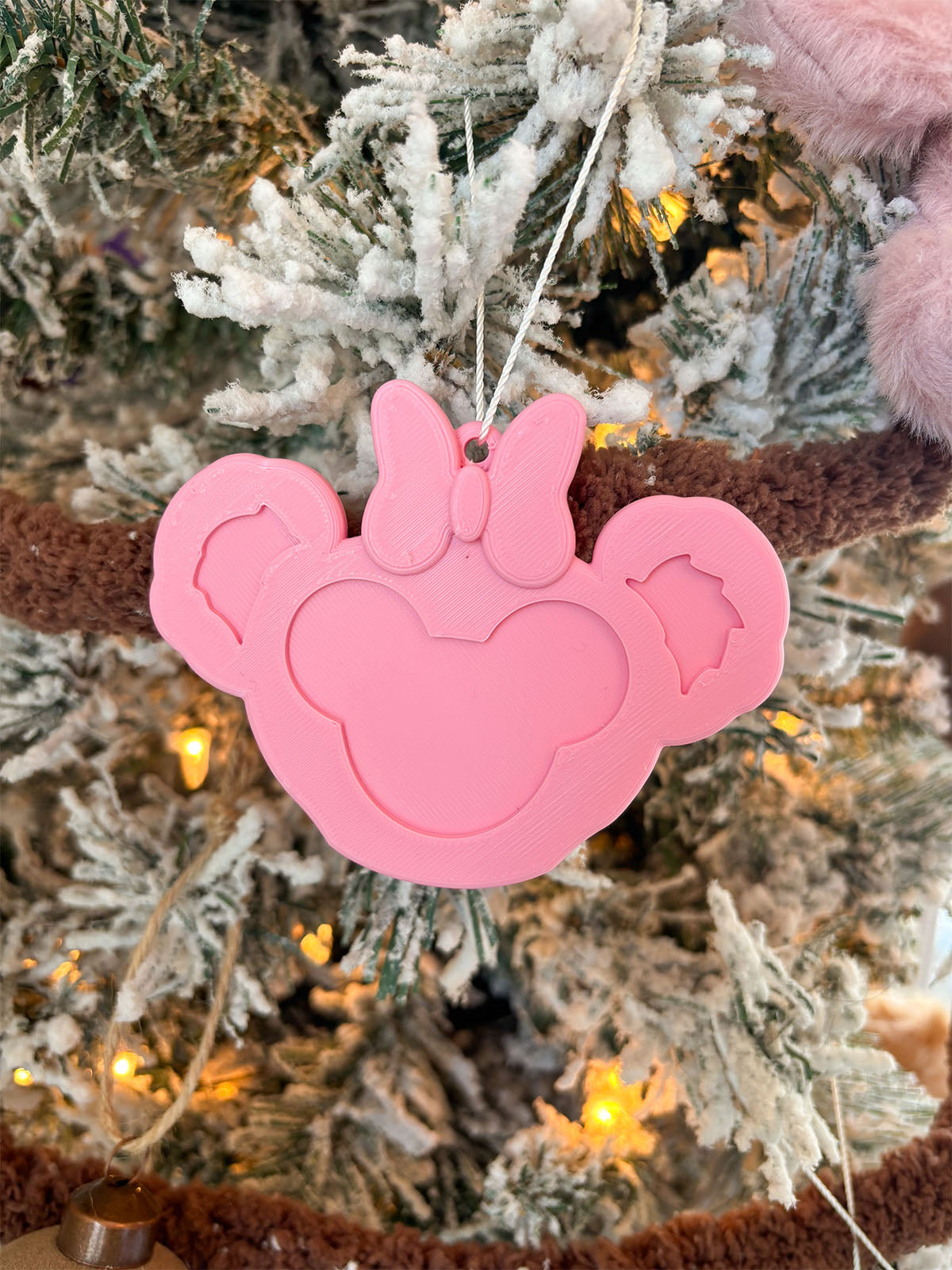 Mouse Teddy Bear Ornaments
