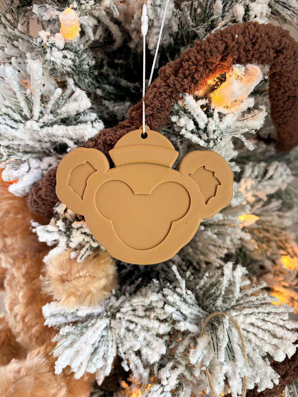 Mouse Teddy Bear Ornaments