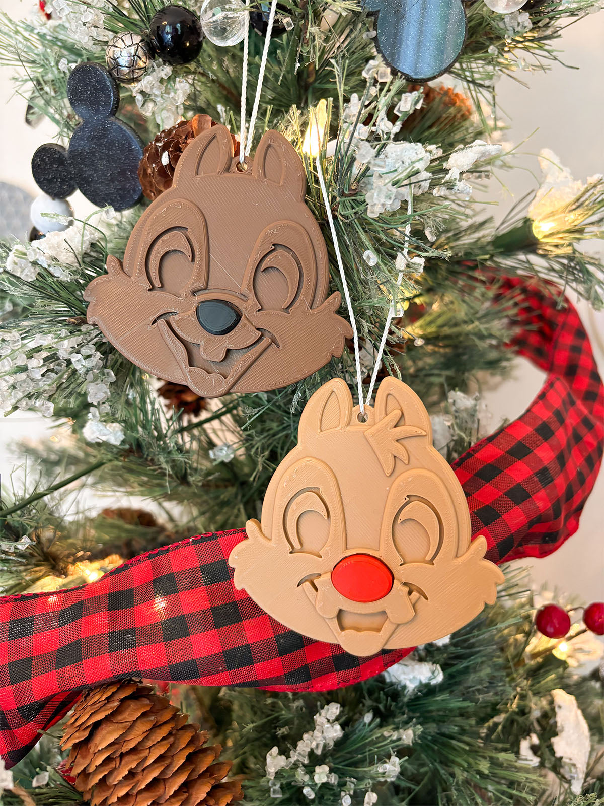Chipmunk Ornaments