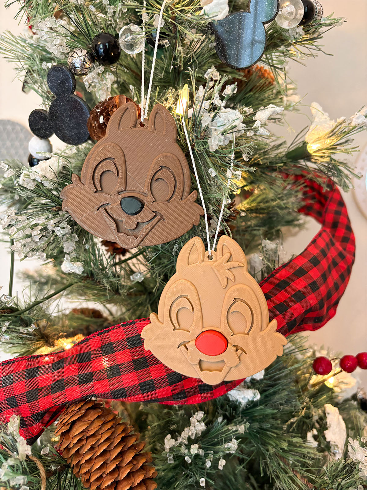 Chipmunk Ornaments