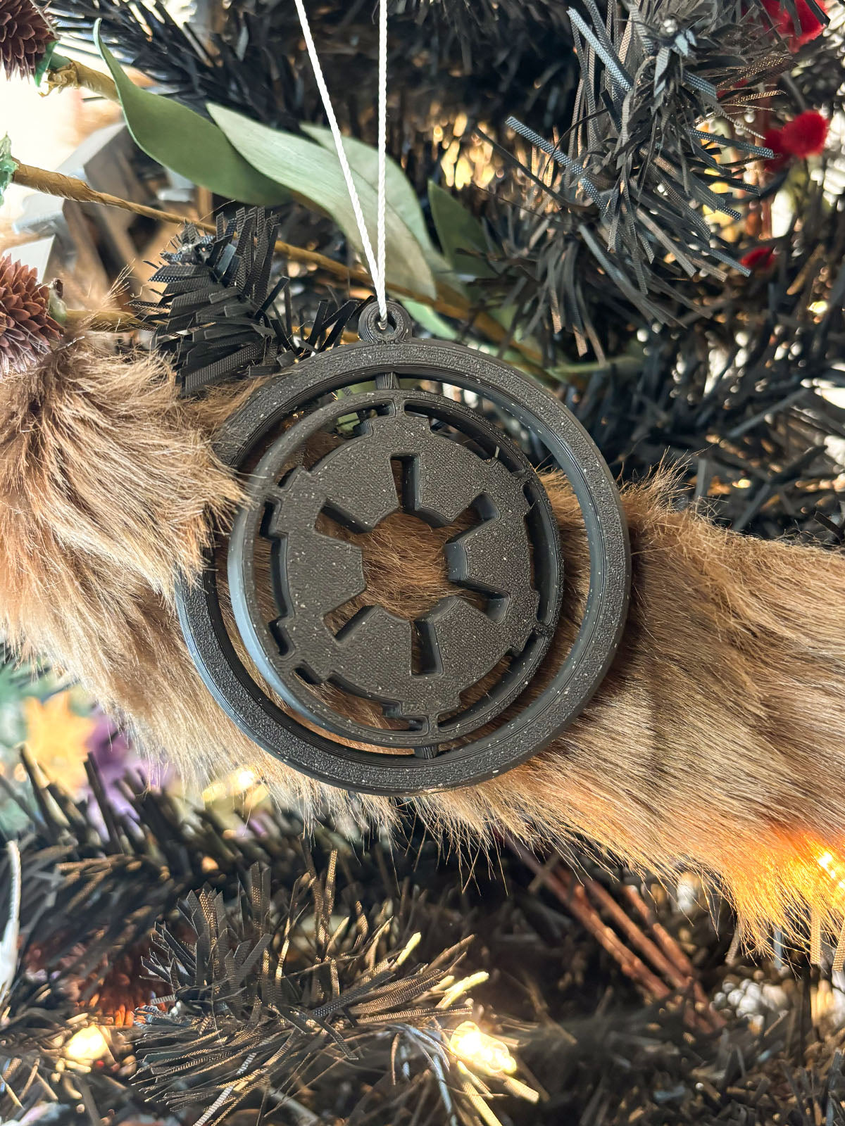 Spinning Rebel and Empire Ornaments
