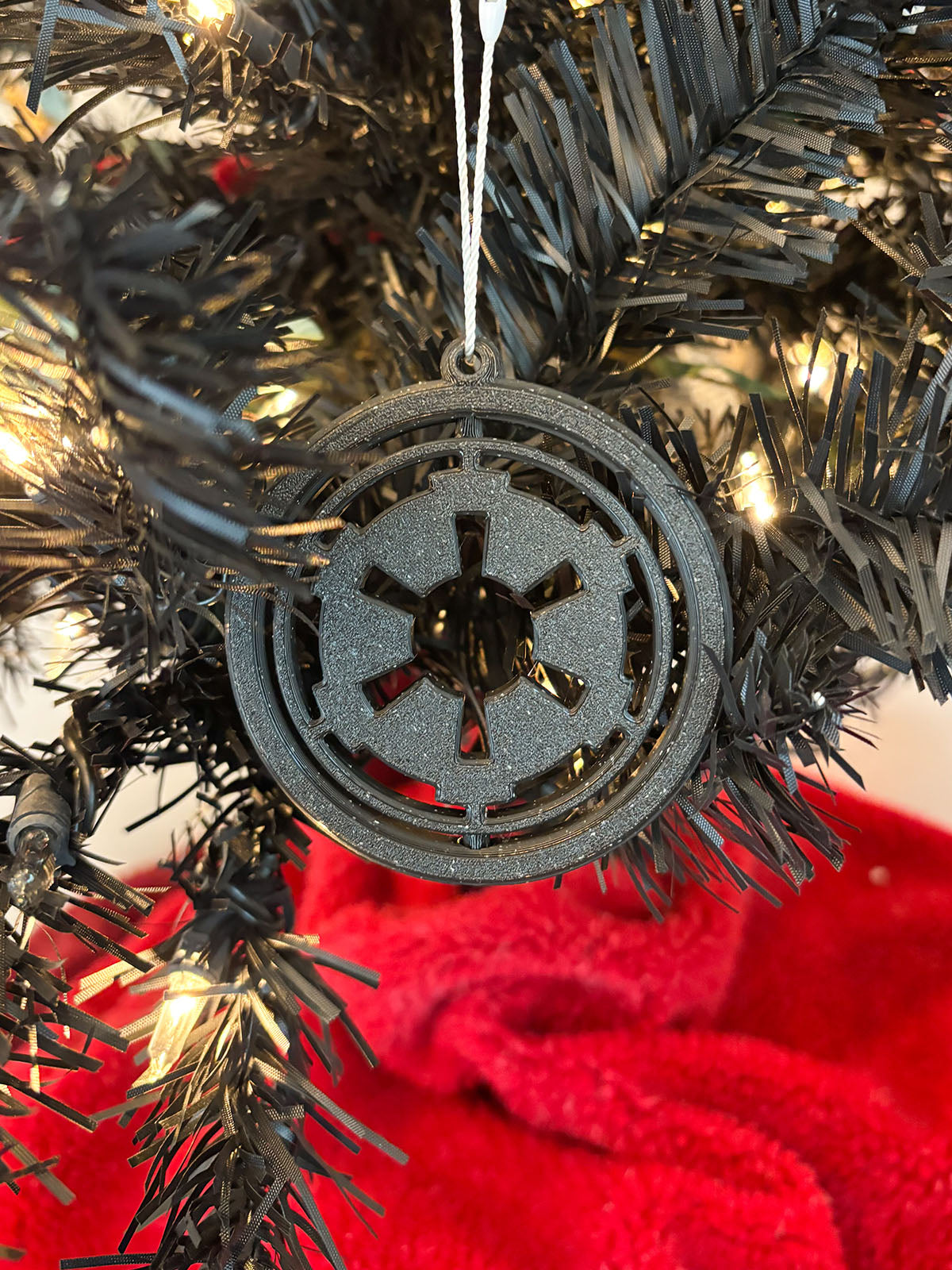 Spinning Rebel and Empire Ornaments