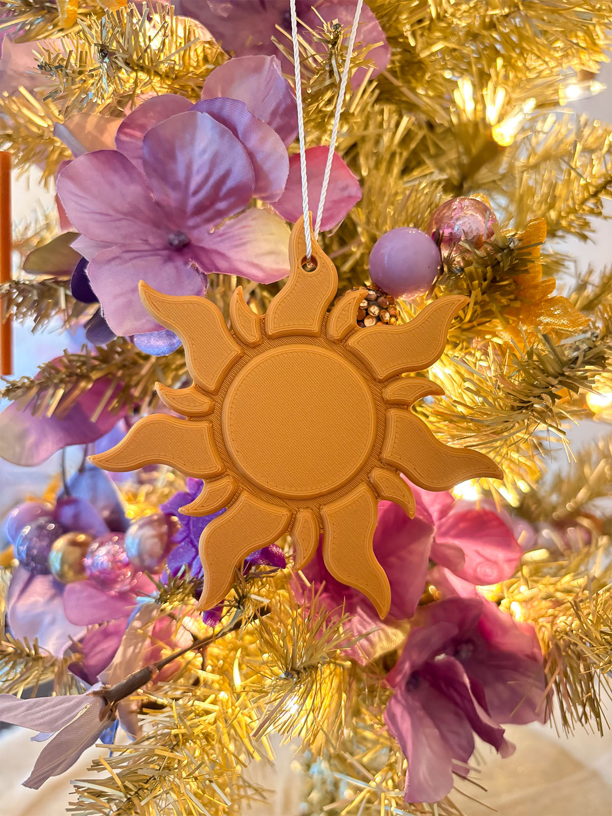 Lost Princess Sun Ornaments
