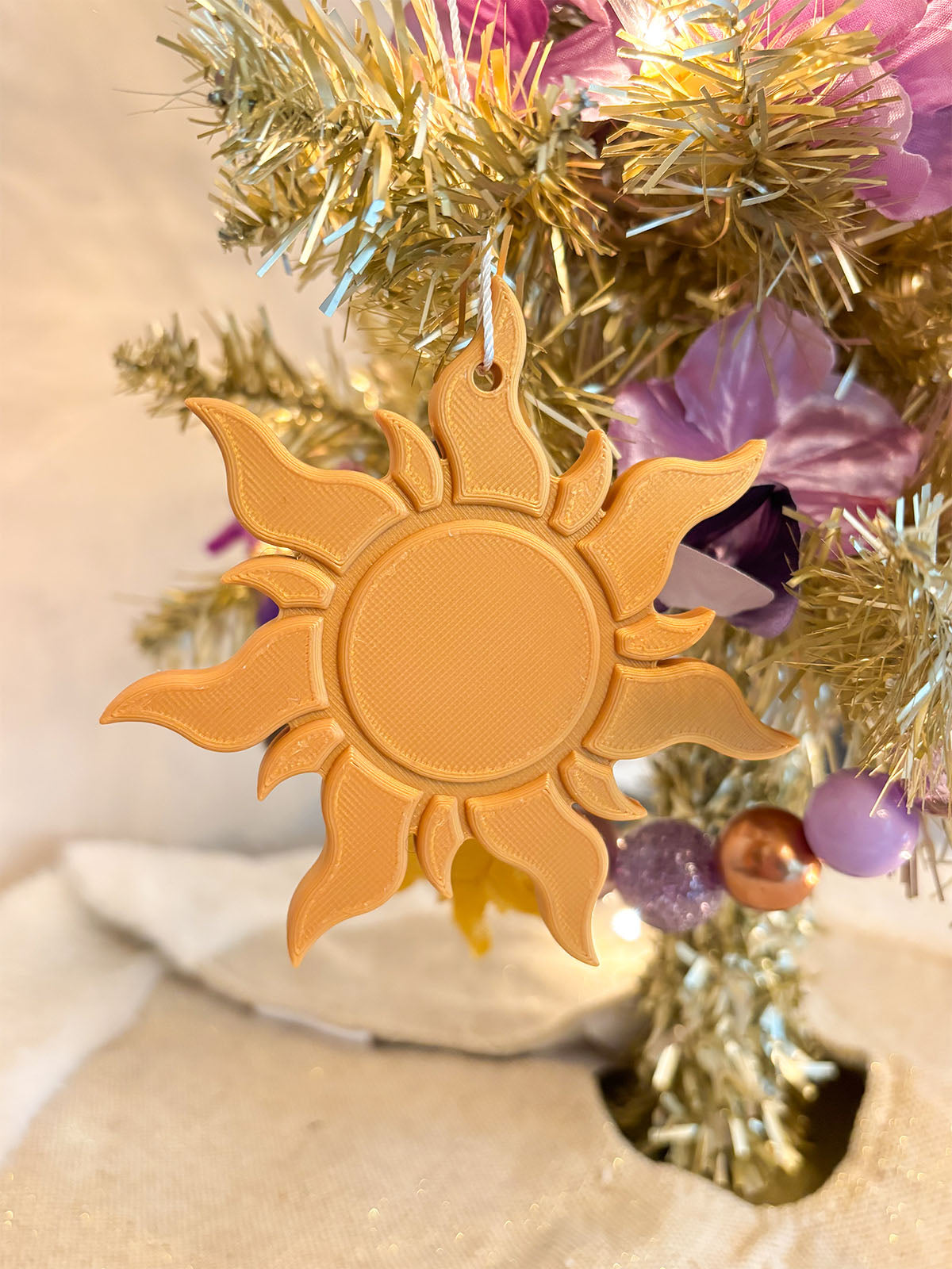 Lost Princess Sun Ornaments