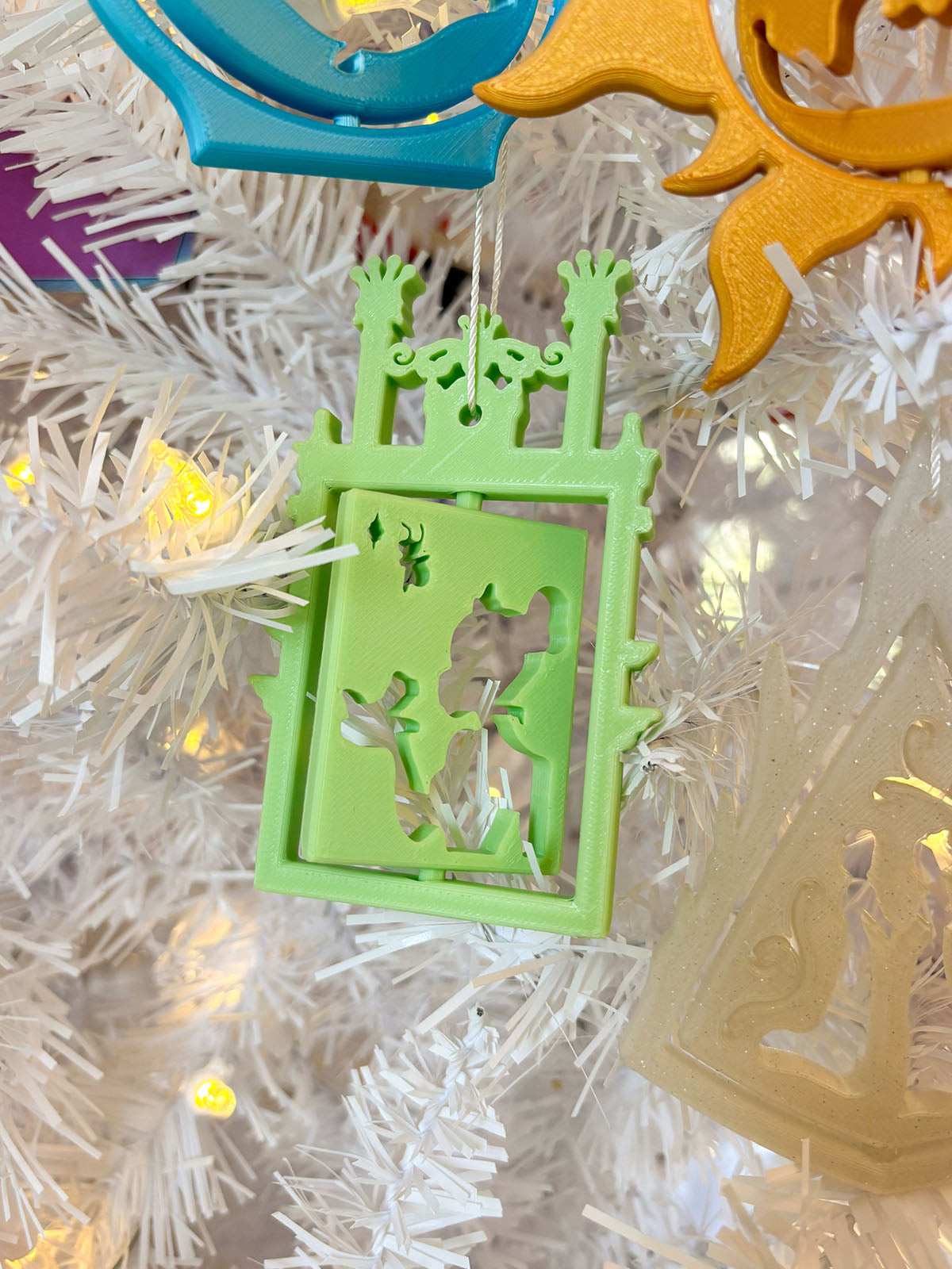 Spinning Princess Ornaments