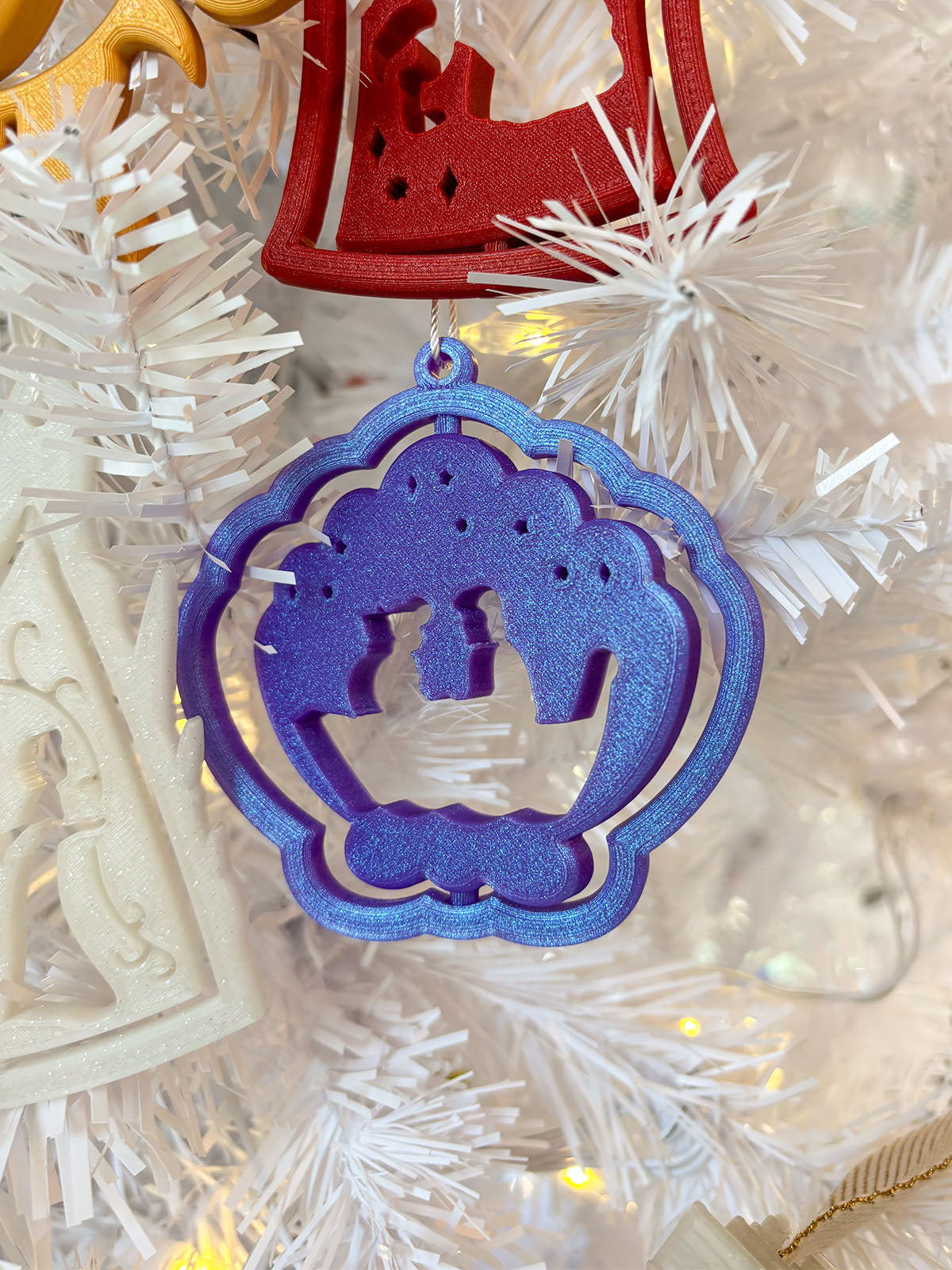 Spinning Princess Ornaments