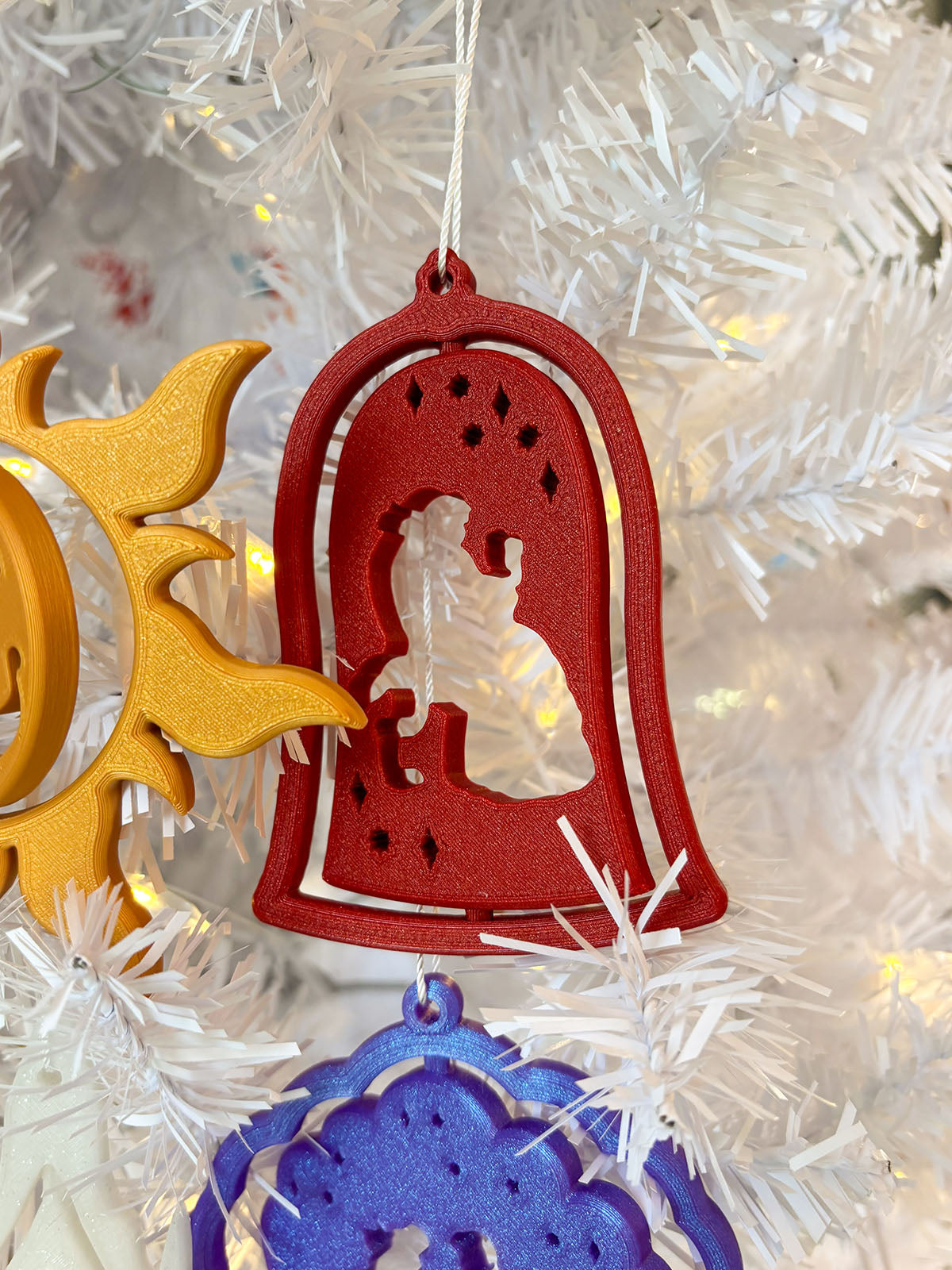 Spinning Princess Ornaments