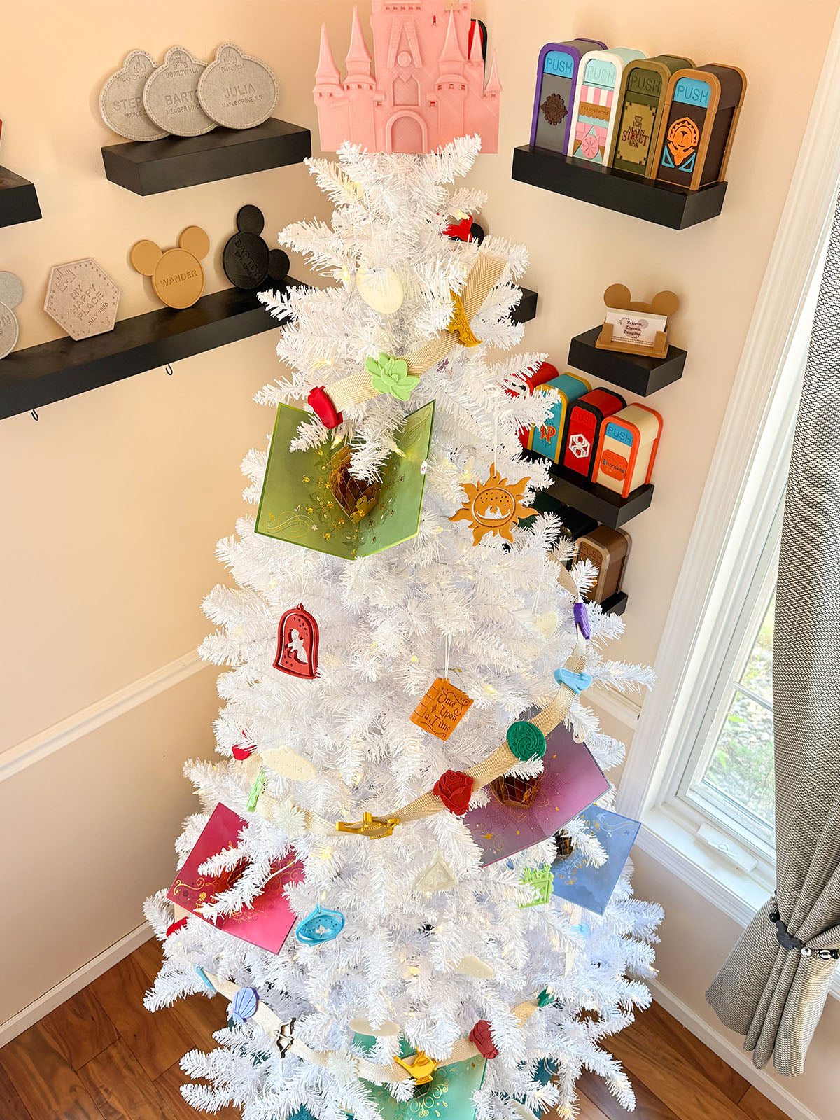 Spinning Princess Ornaments