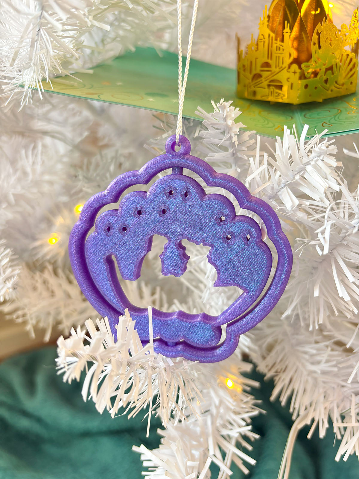 Spinning Princess Ornaments