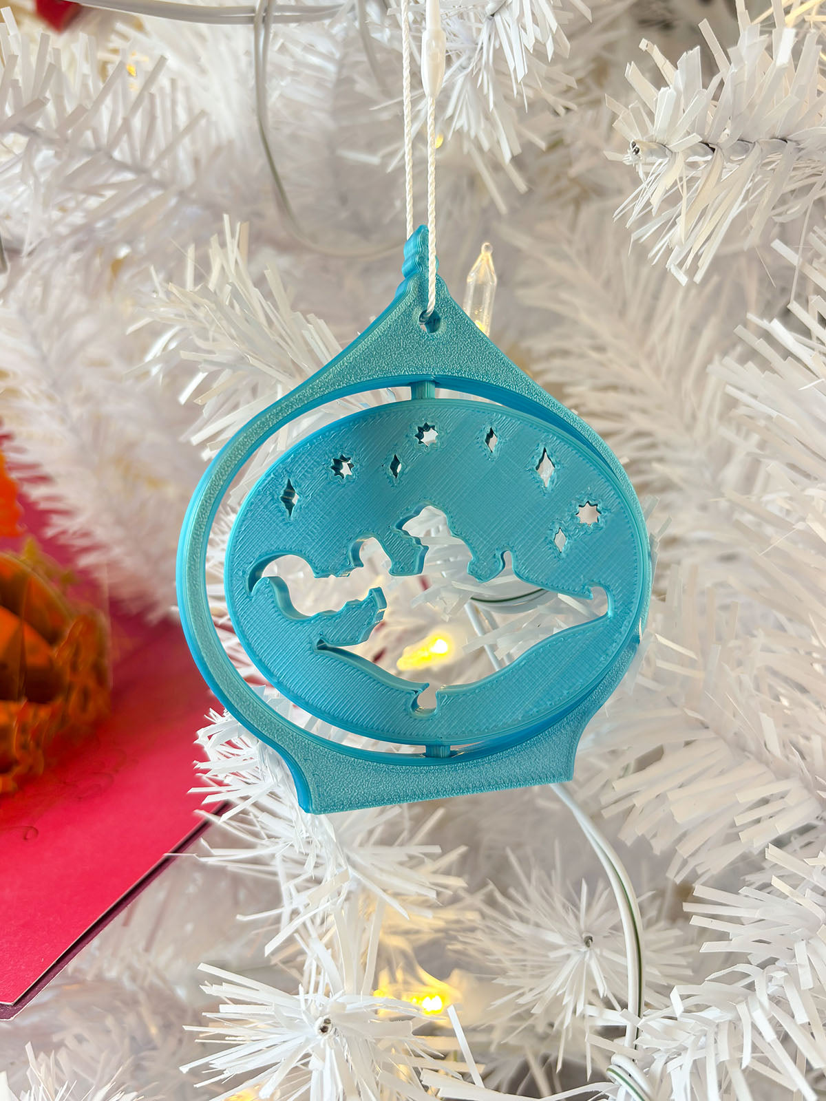 Spinning Princess Ornaments