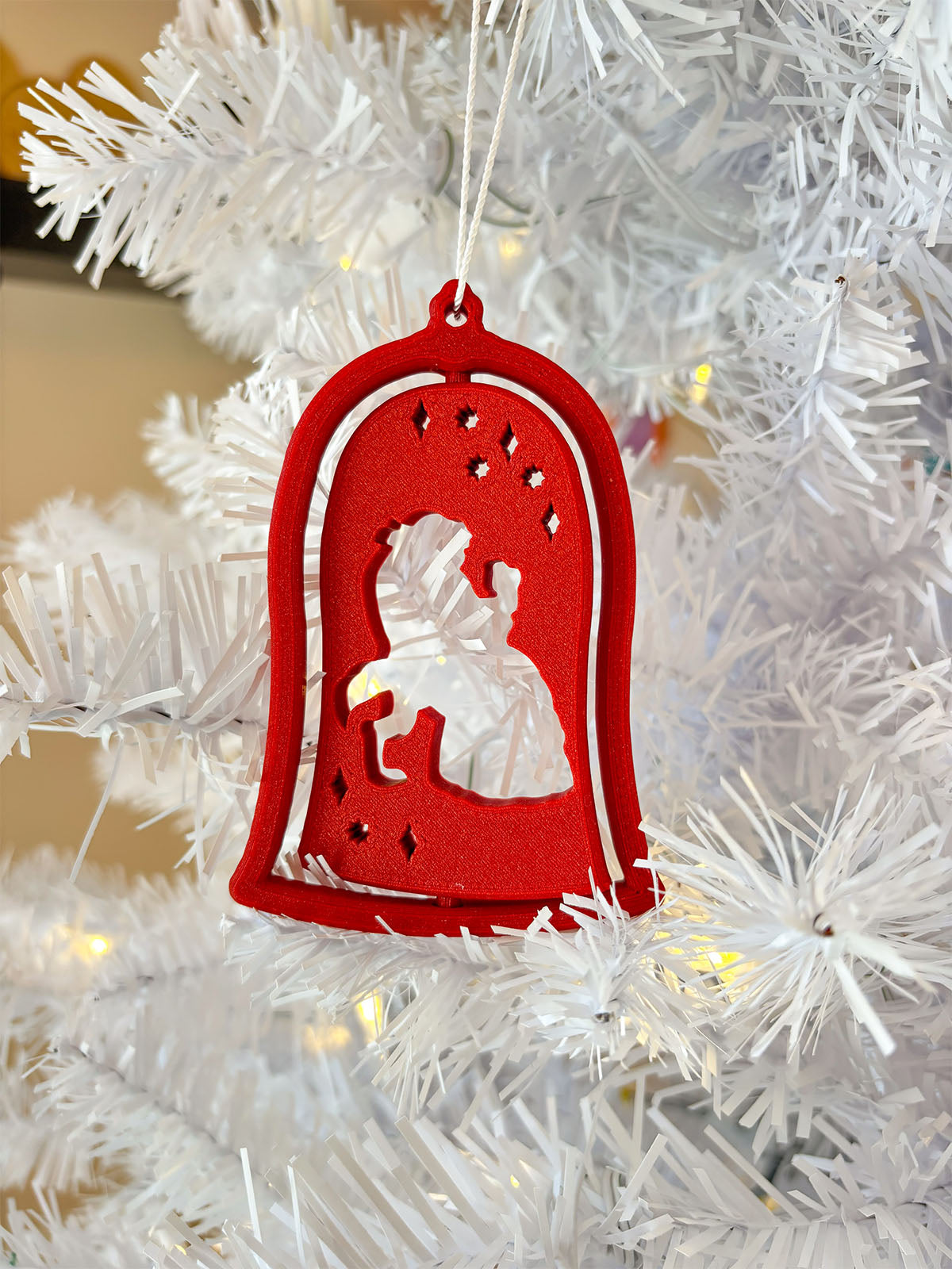 Spinning Princess Ornaments