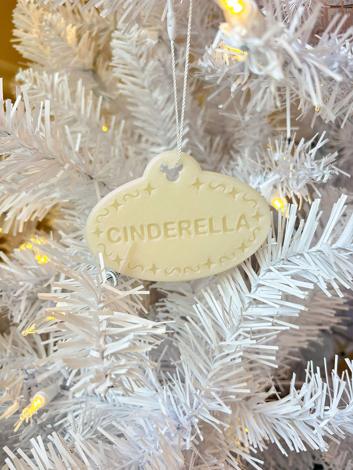 Cast Member Name Tag Ornaments - CUSTOMIZABLE