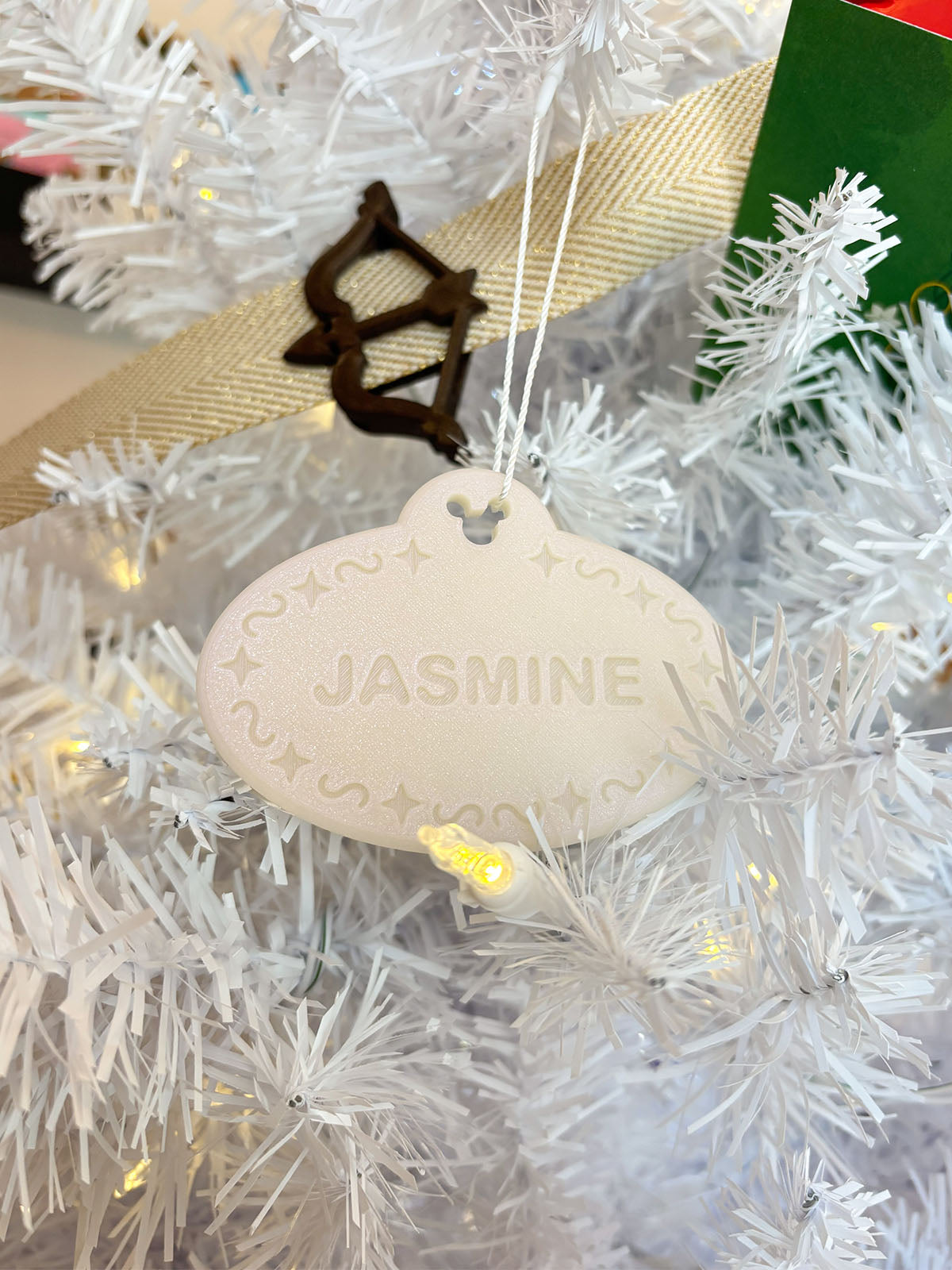 Cast Member Name Tag Ornaments - CUSTOMIZABLE