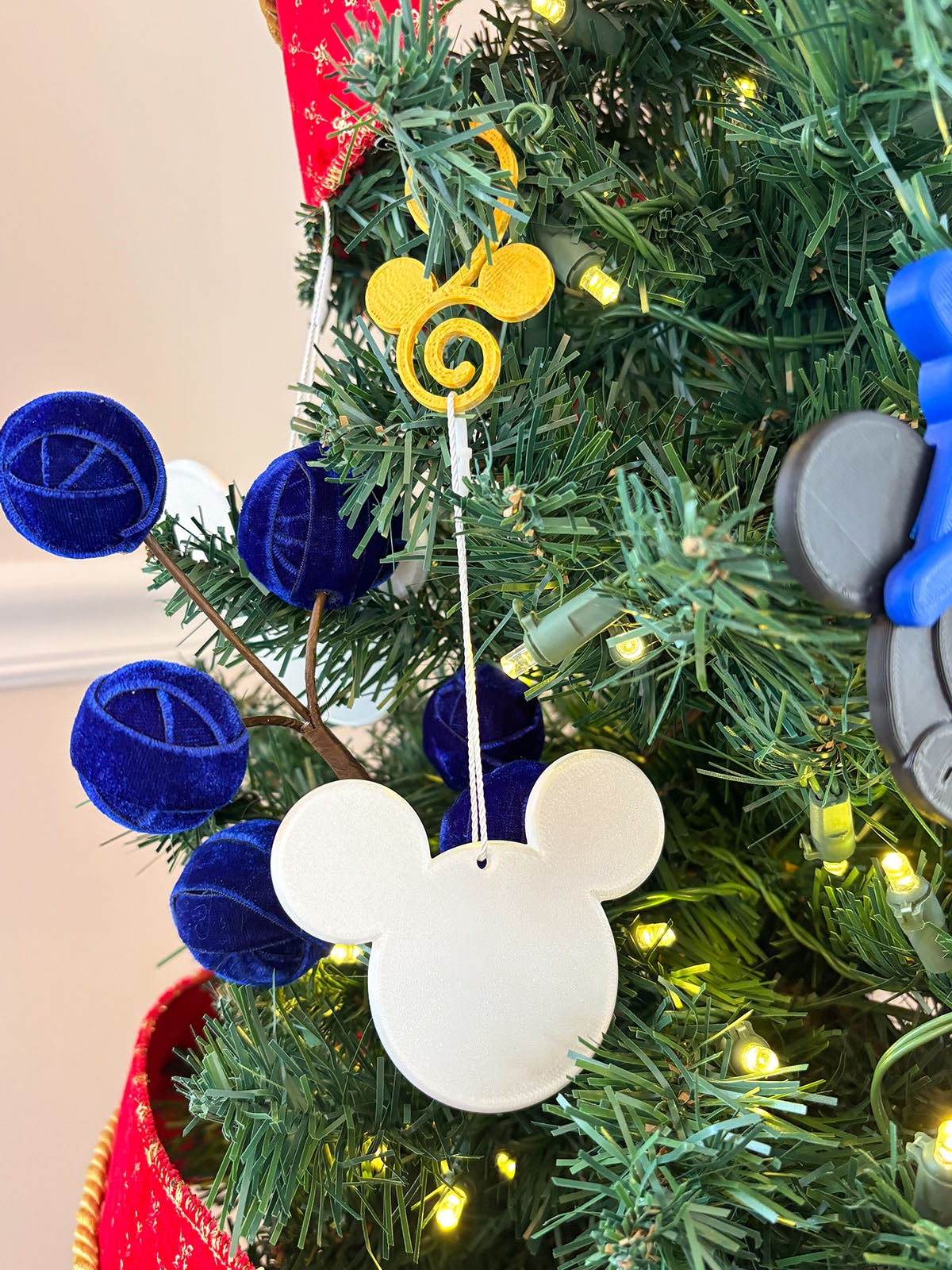 Mouse Ornament Hangers / Hooks
