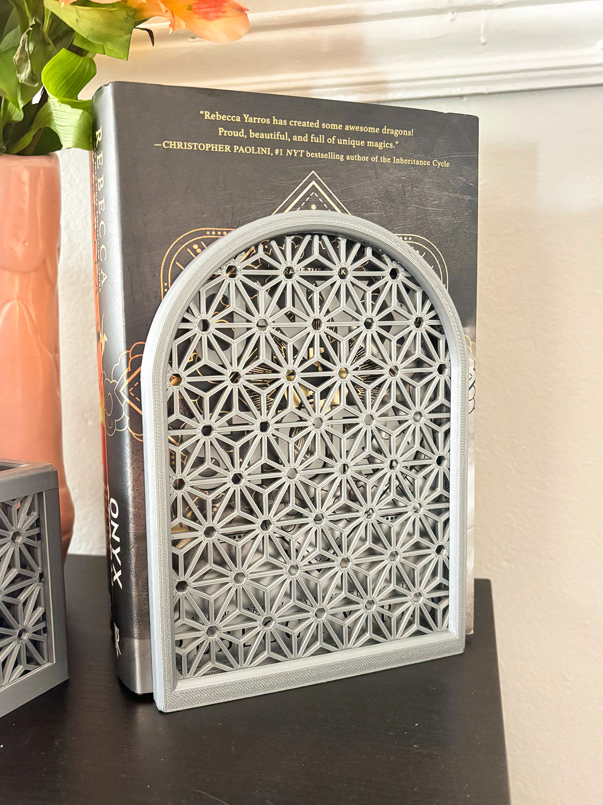 Spaceship Earth Rattan Book End