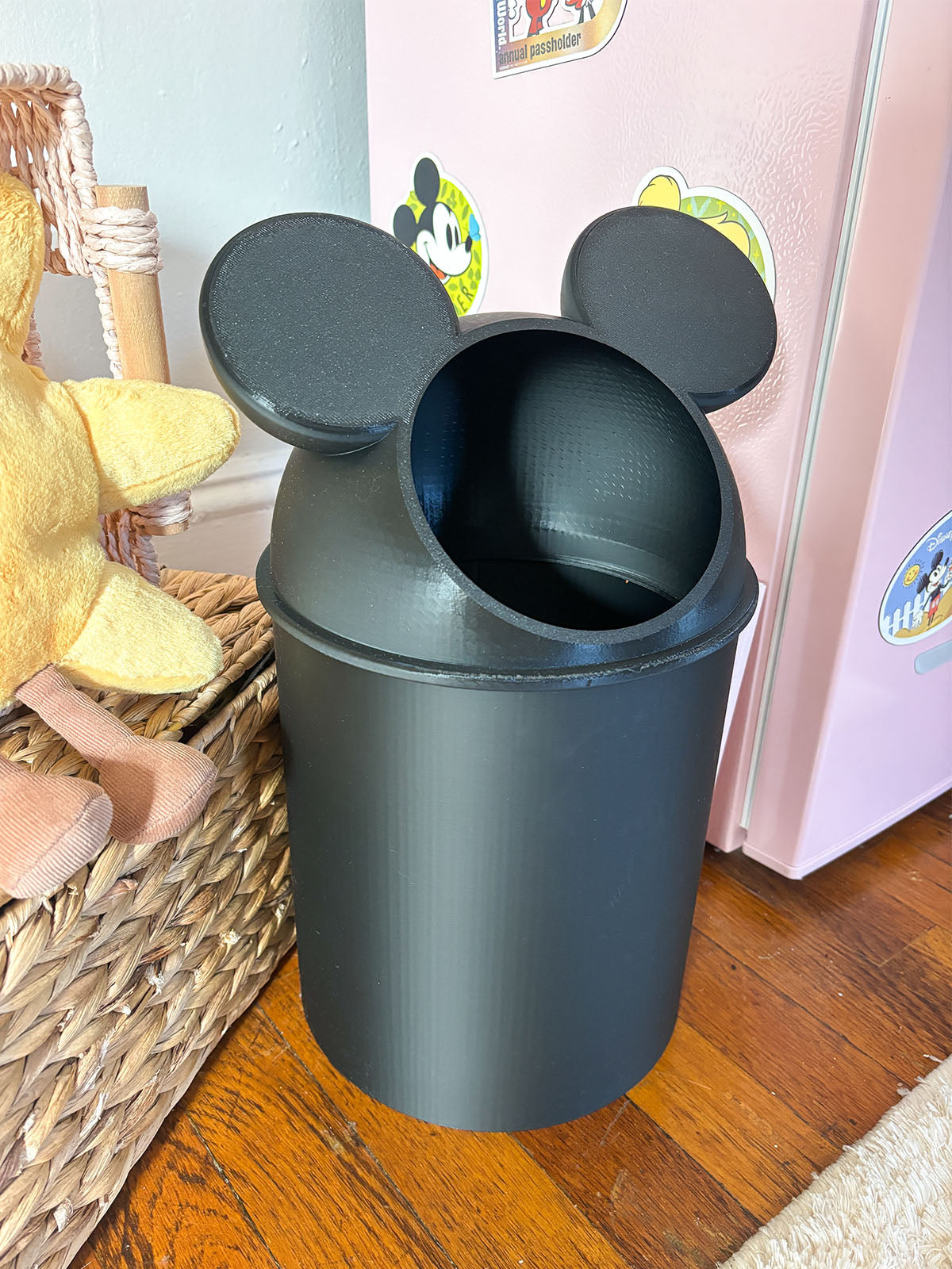 LARGE Mouse Trash Can