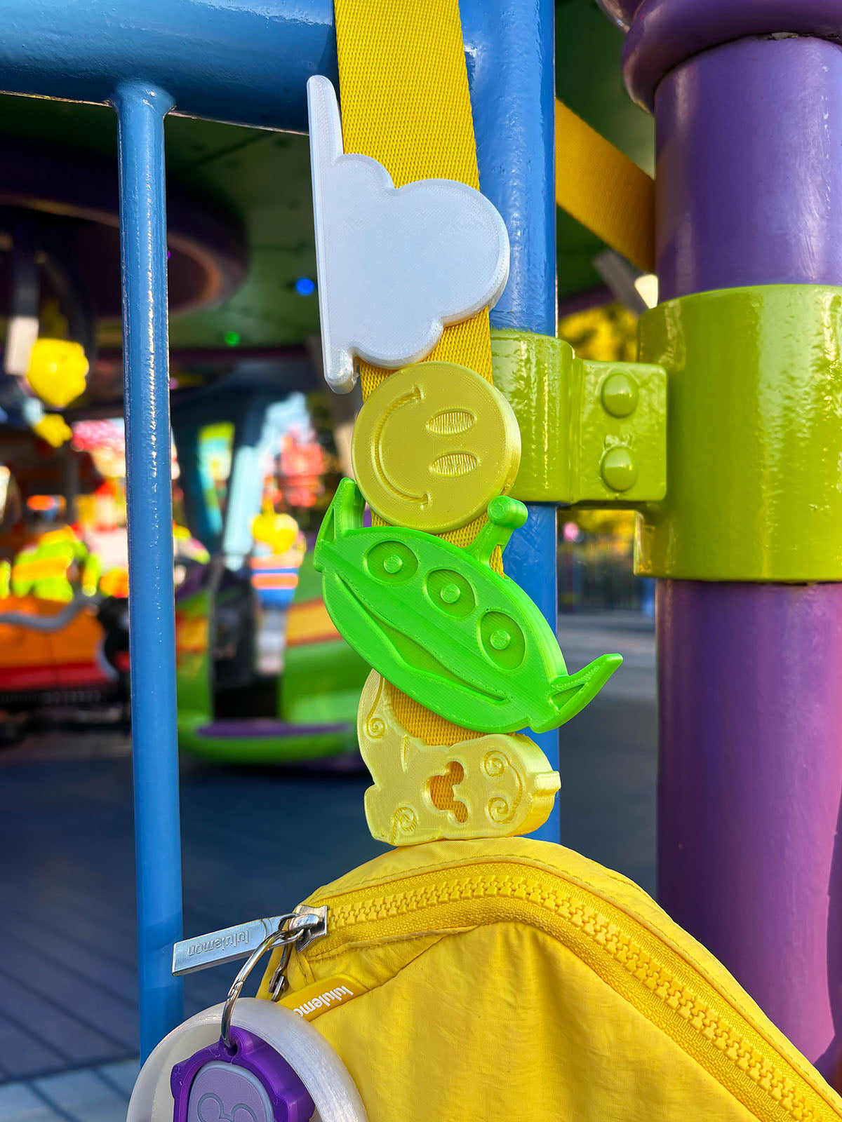 Toy Cloud Belt and Bag Charm