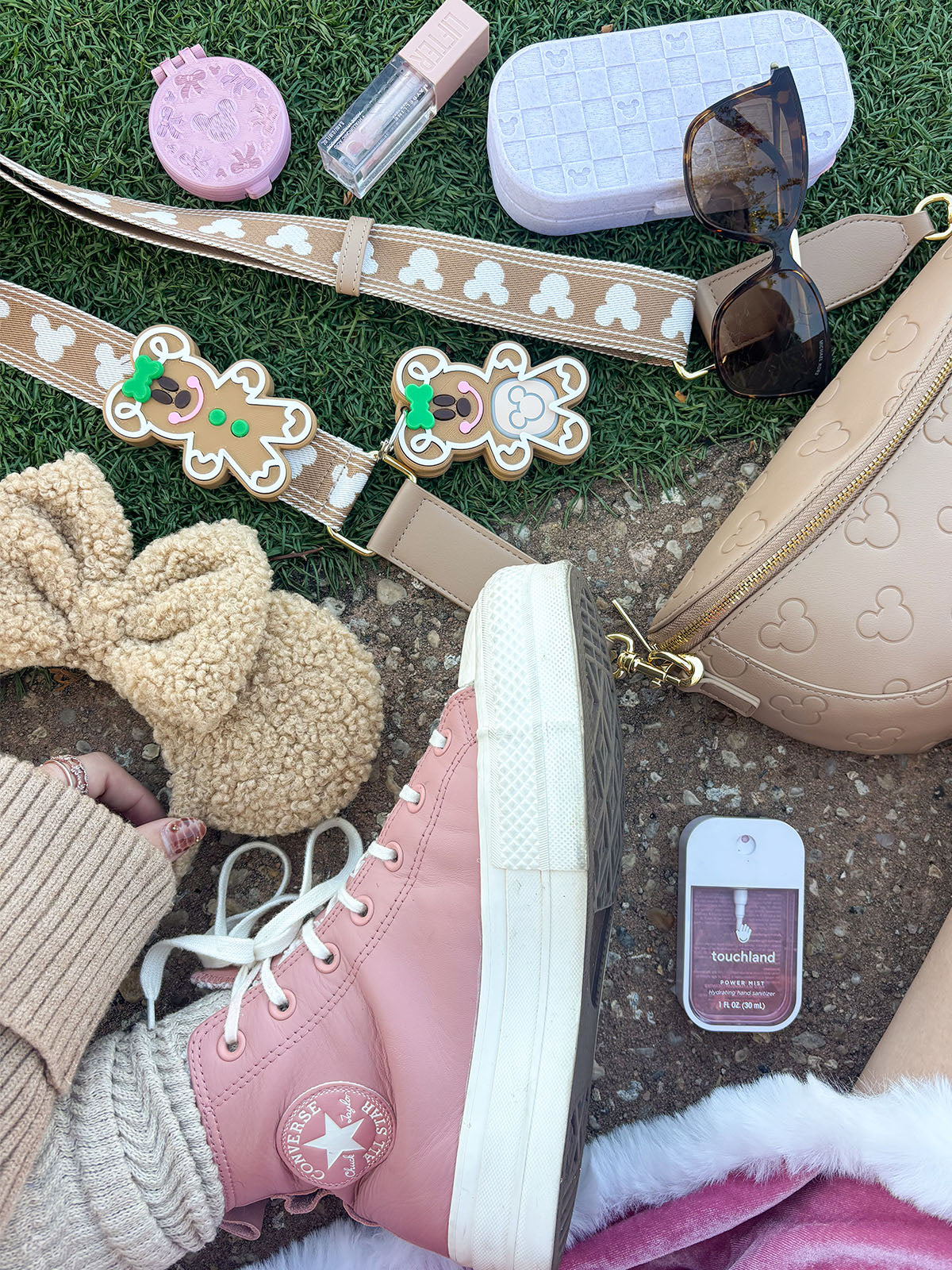 Gingerbread Mouse Belt and Bag Charm