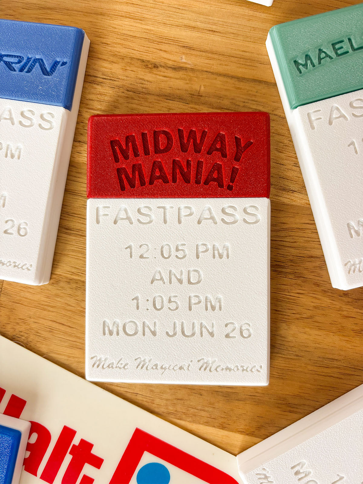 Fastpass Card Holder with BONUS GIFT CARD